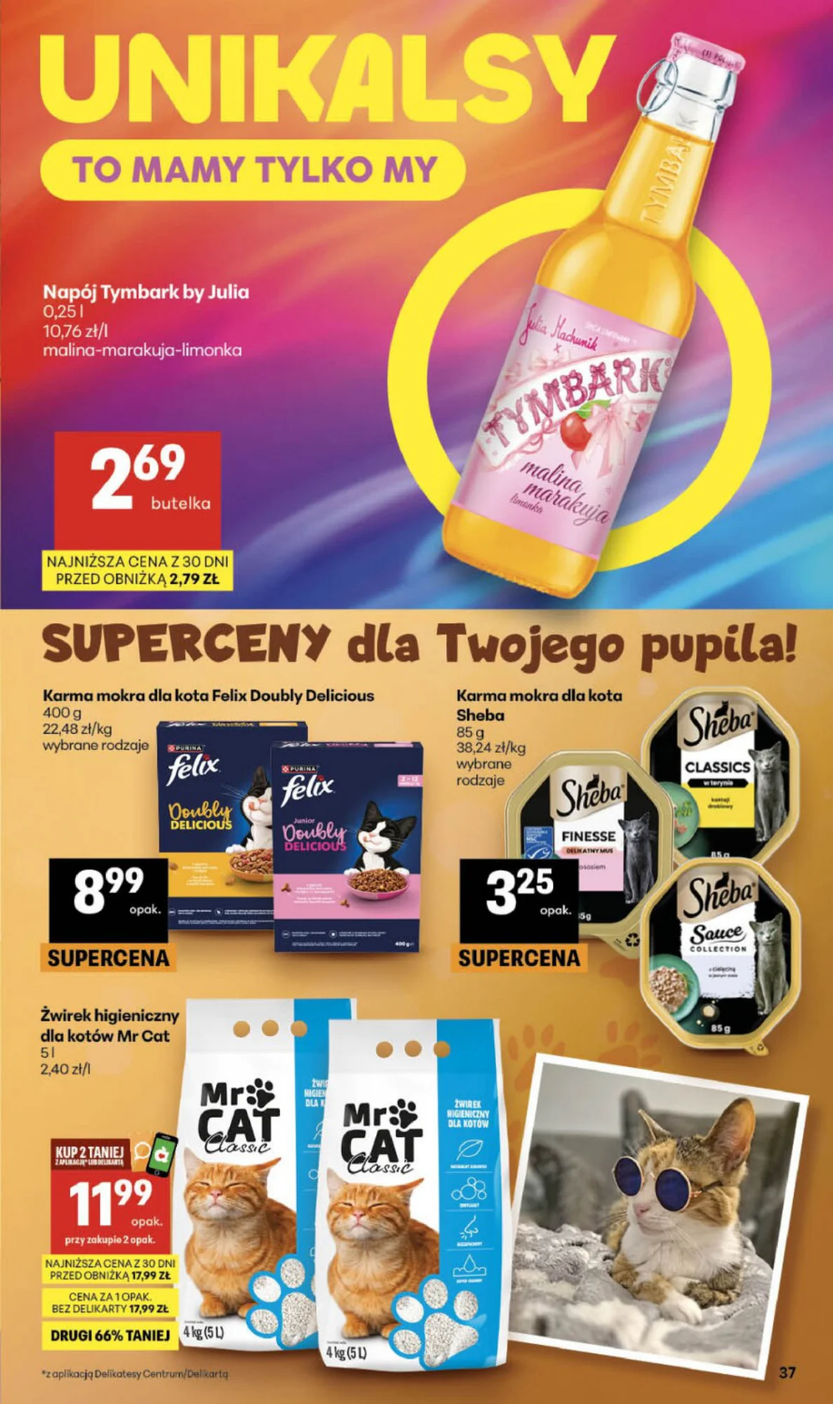 Gazetka promocyjna Delikatesy Centrum str. 37