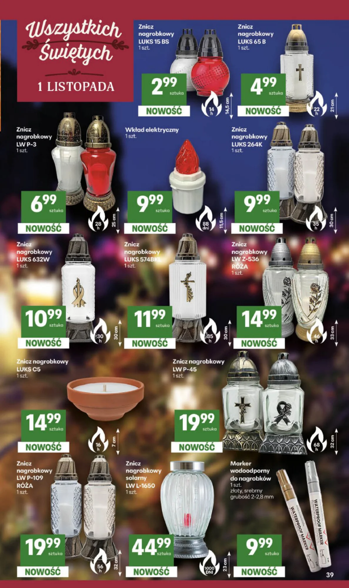 Gazetka promocyjna Delikatesy Centrum str. 39
