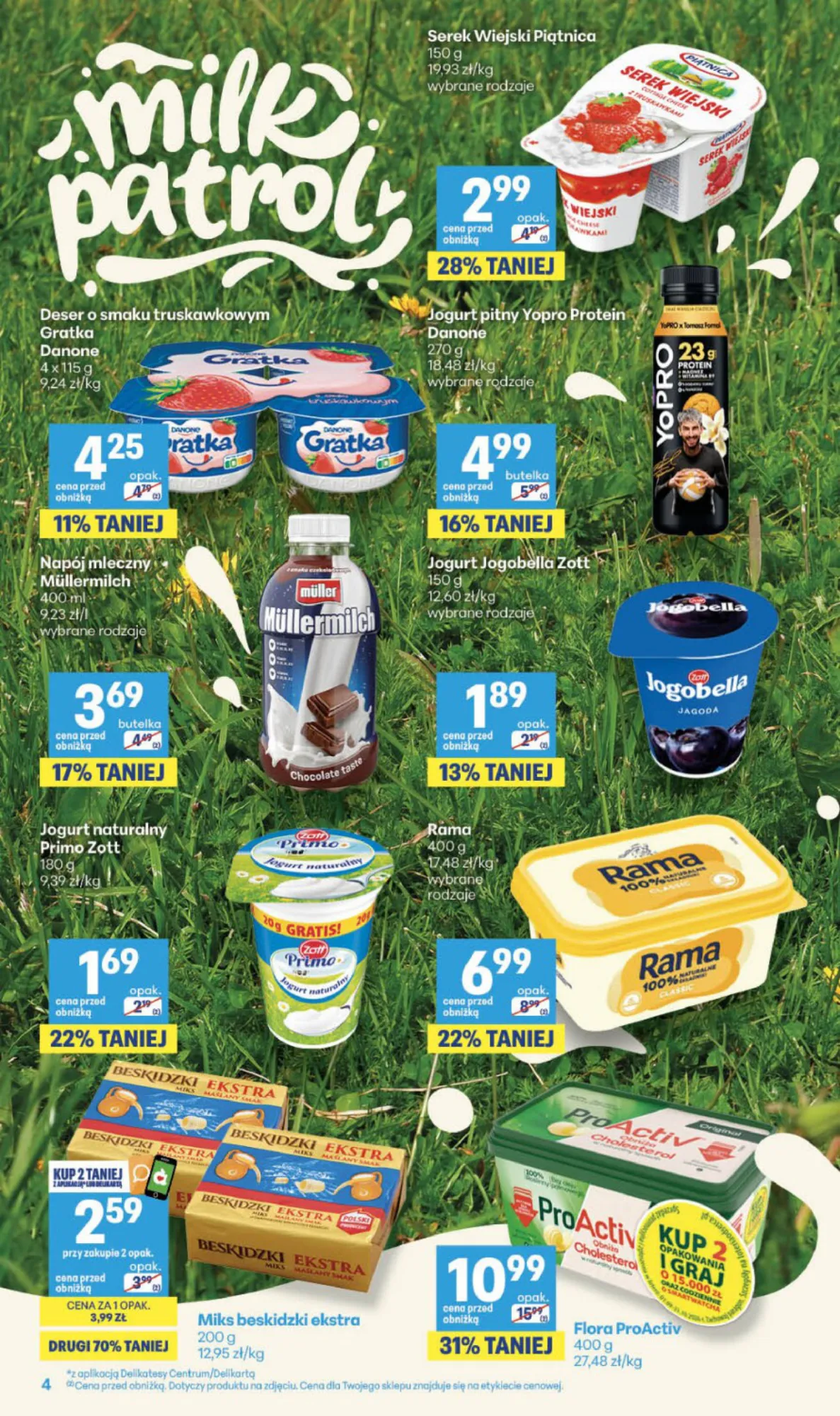 Gazetka promocyjna Delikatesy Centrum str. 4