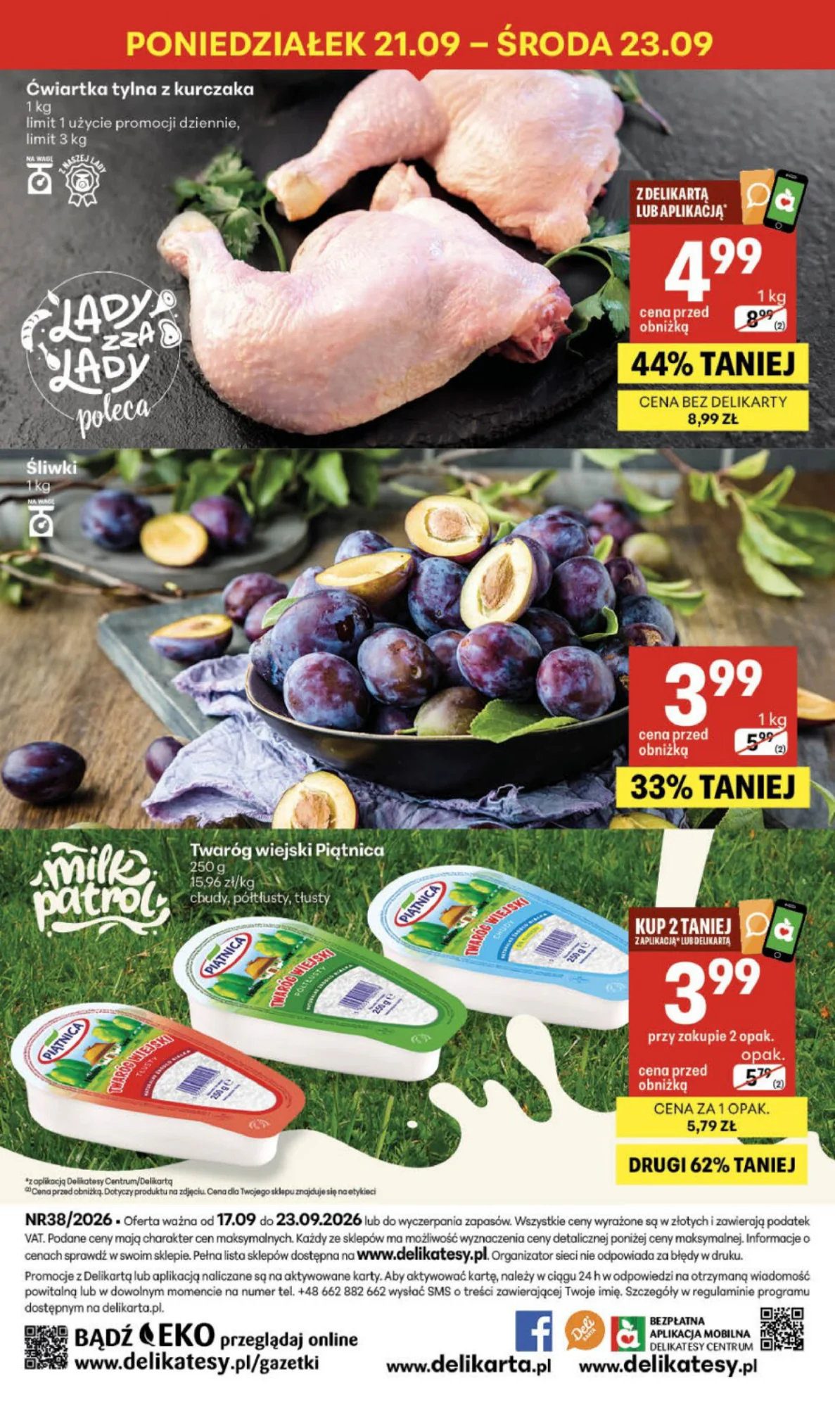 Gazetka promocyjna Delikatesy Centrum str. 40