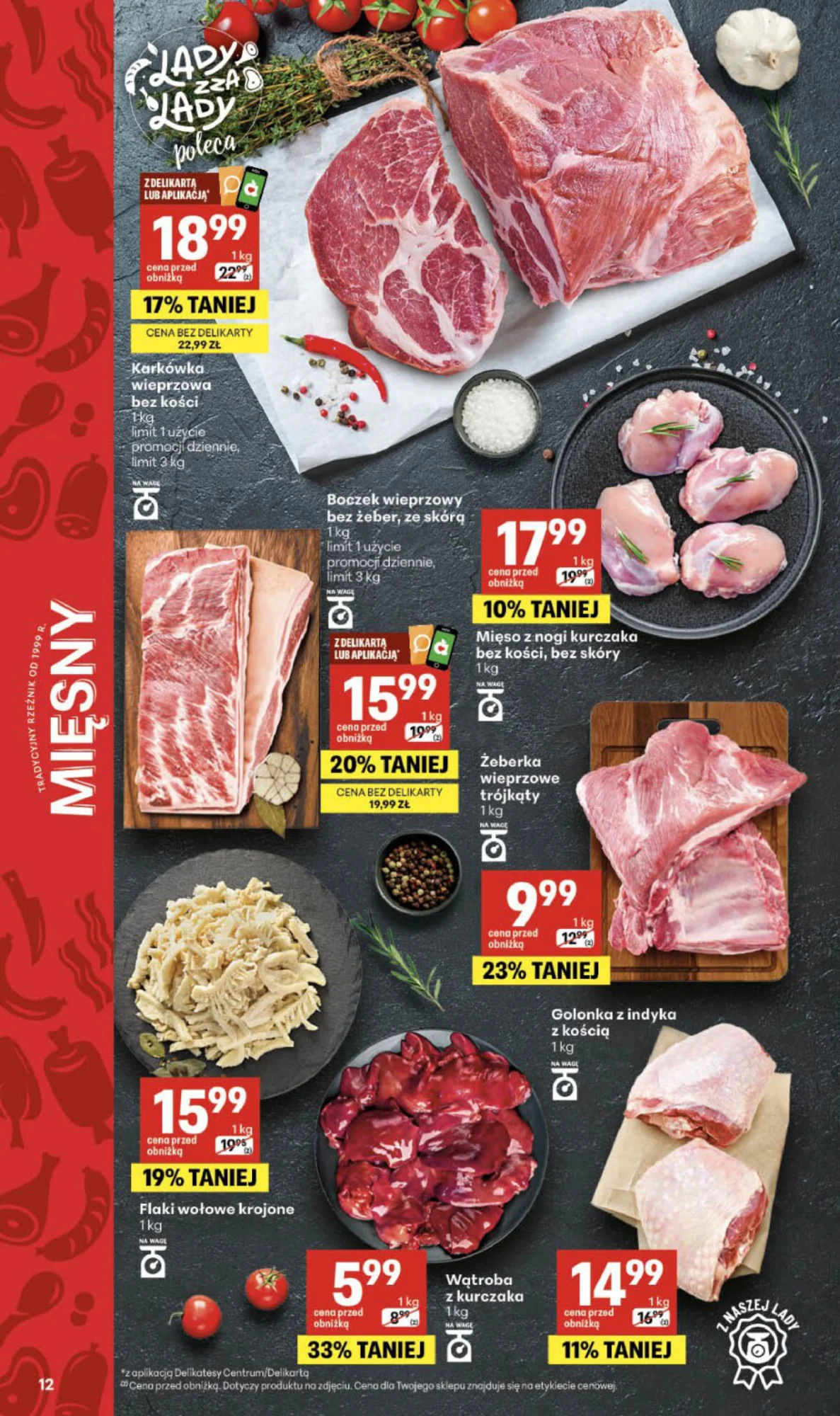 Gazetka promocyjna Delikatesy Centrum str. 12