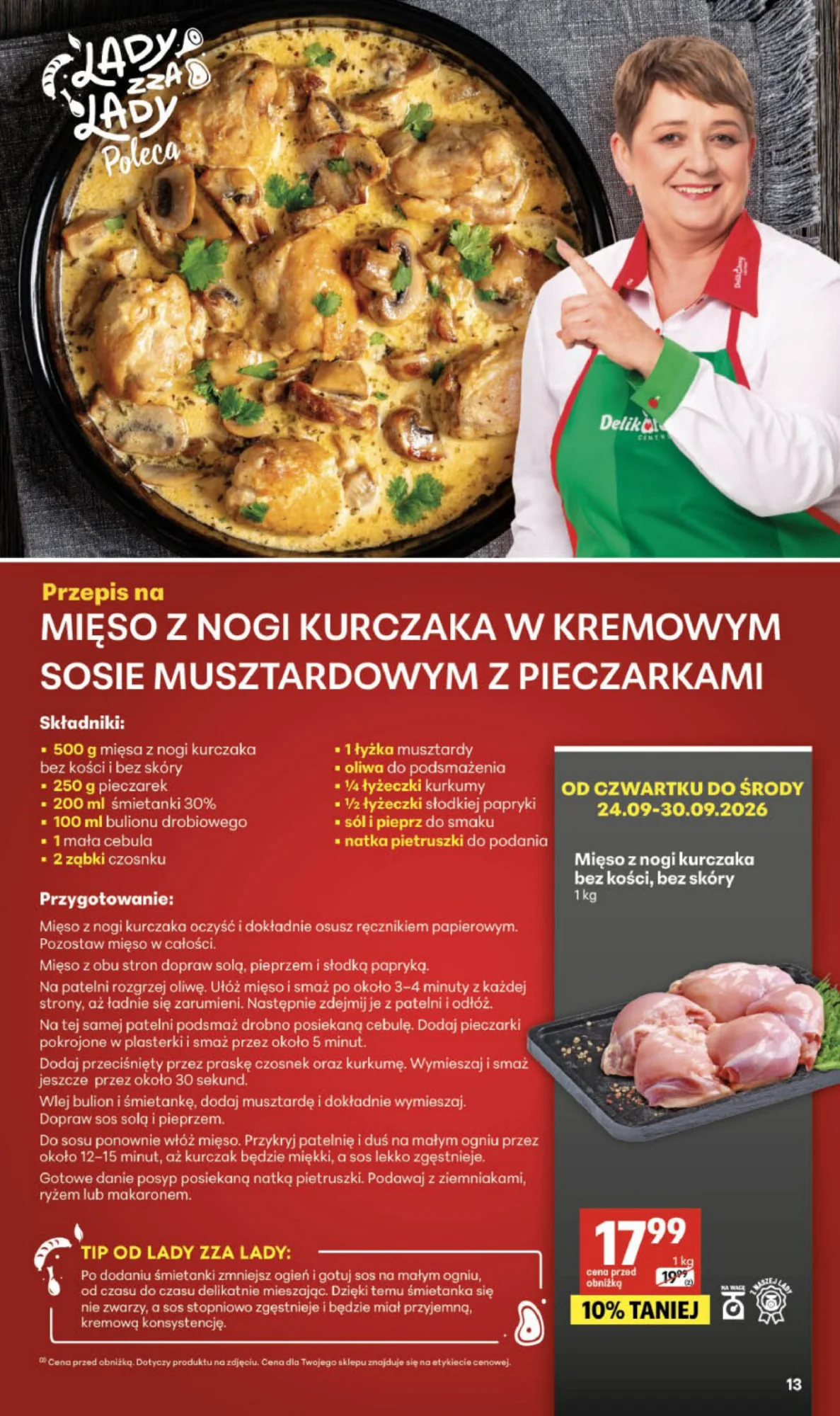Gazetka promocyjna Delikatesy Centrum str. 13