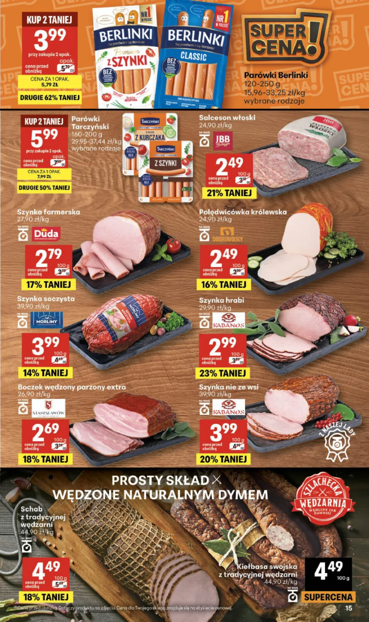 Gazetka promocyjna Delikatesy Centrum str. 15