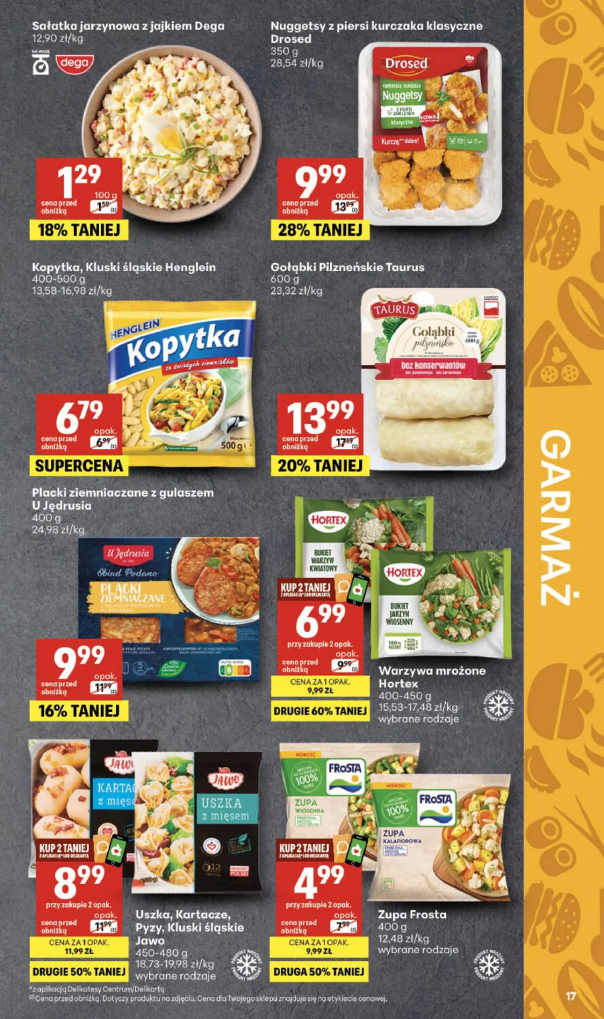 Gazetka promocyjna Delikatesy Centrum str. 17