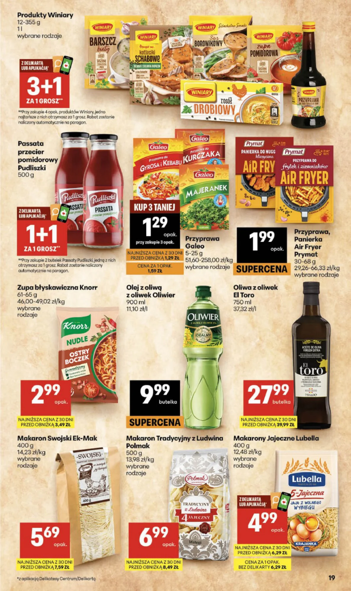 Gazetka promocyjna Delikatesy Centrum str. 19