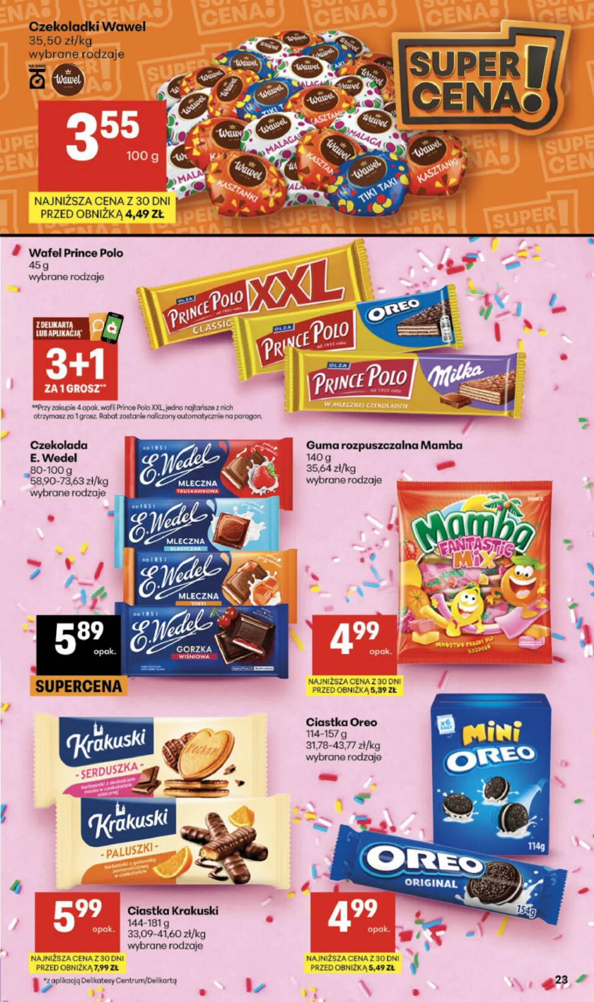 Gazetka promocyjna Delikatesy Centrum str. 23
