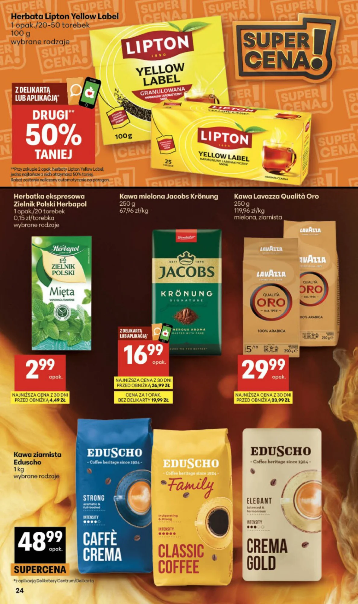 Gazetka promocyjna Delikatesy Centrum str. 24