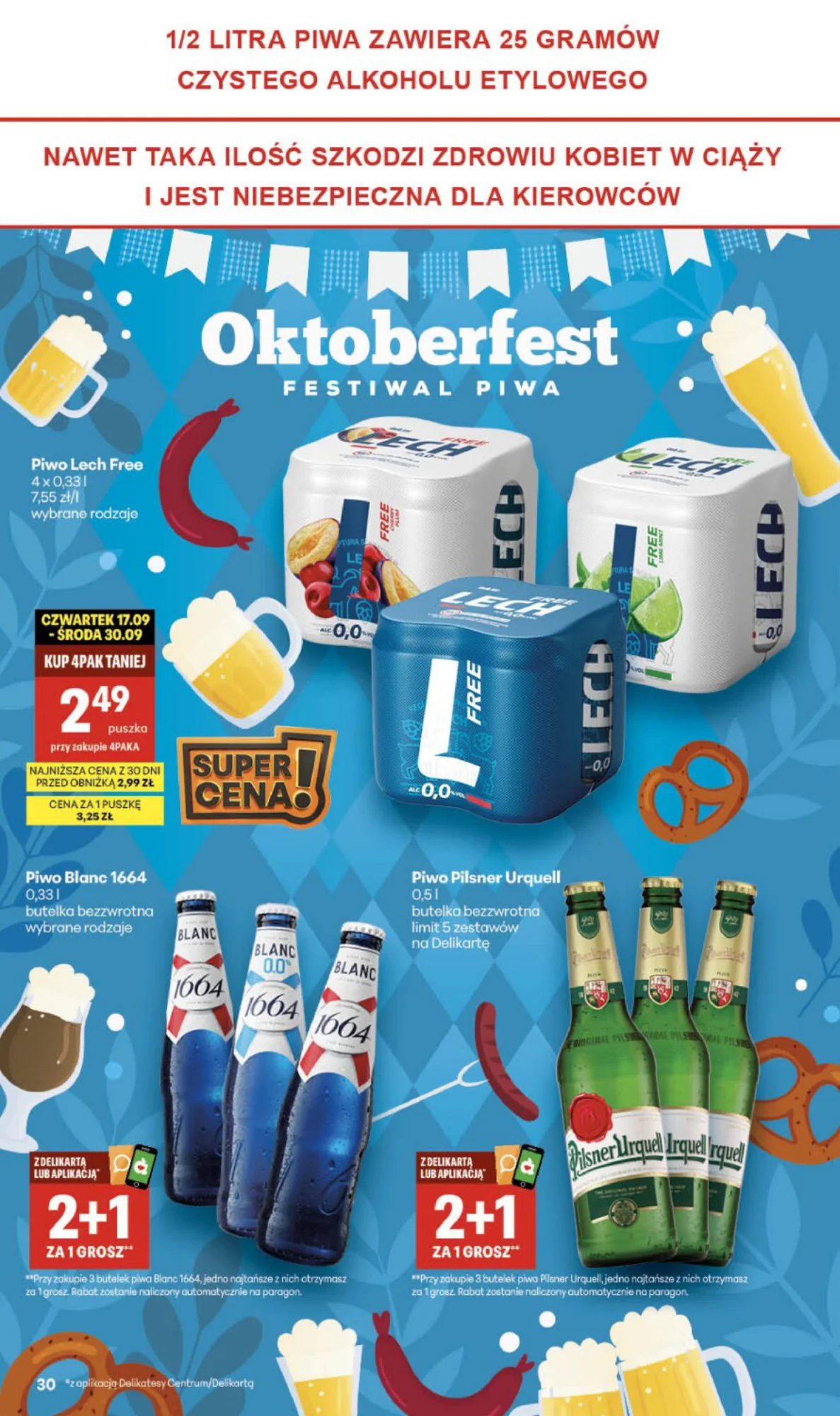 Gazetka promocyjna Delikatesy Centrum str. 30