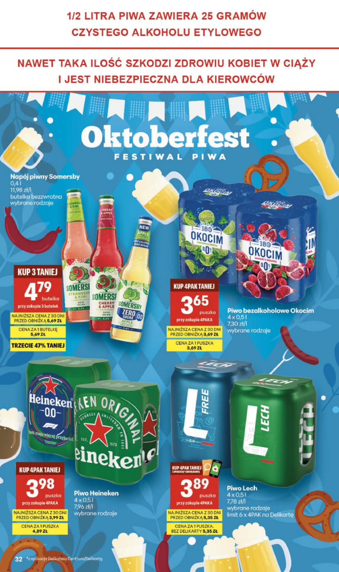 Gazetka promocyjna Delikatesy Centrum str. 32