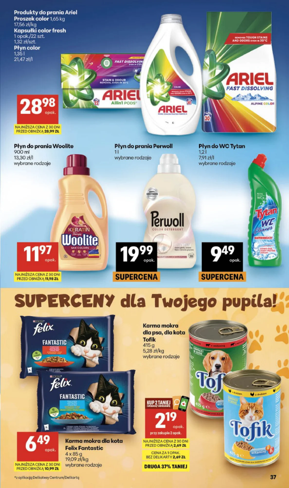 Gazetka promocyjna Delikatesy Centrum str. 37