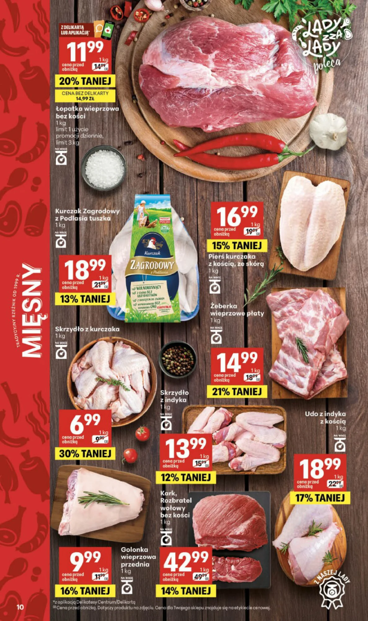 Gazetka promocyjna Delikatesy Centrum str. 10