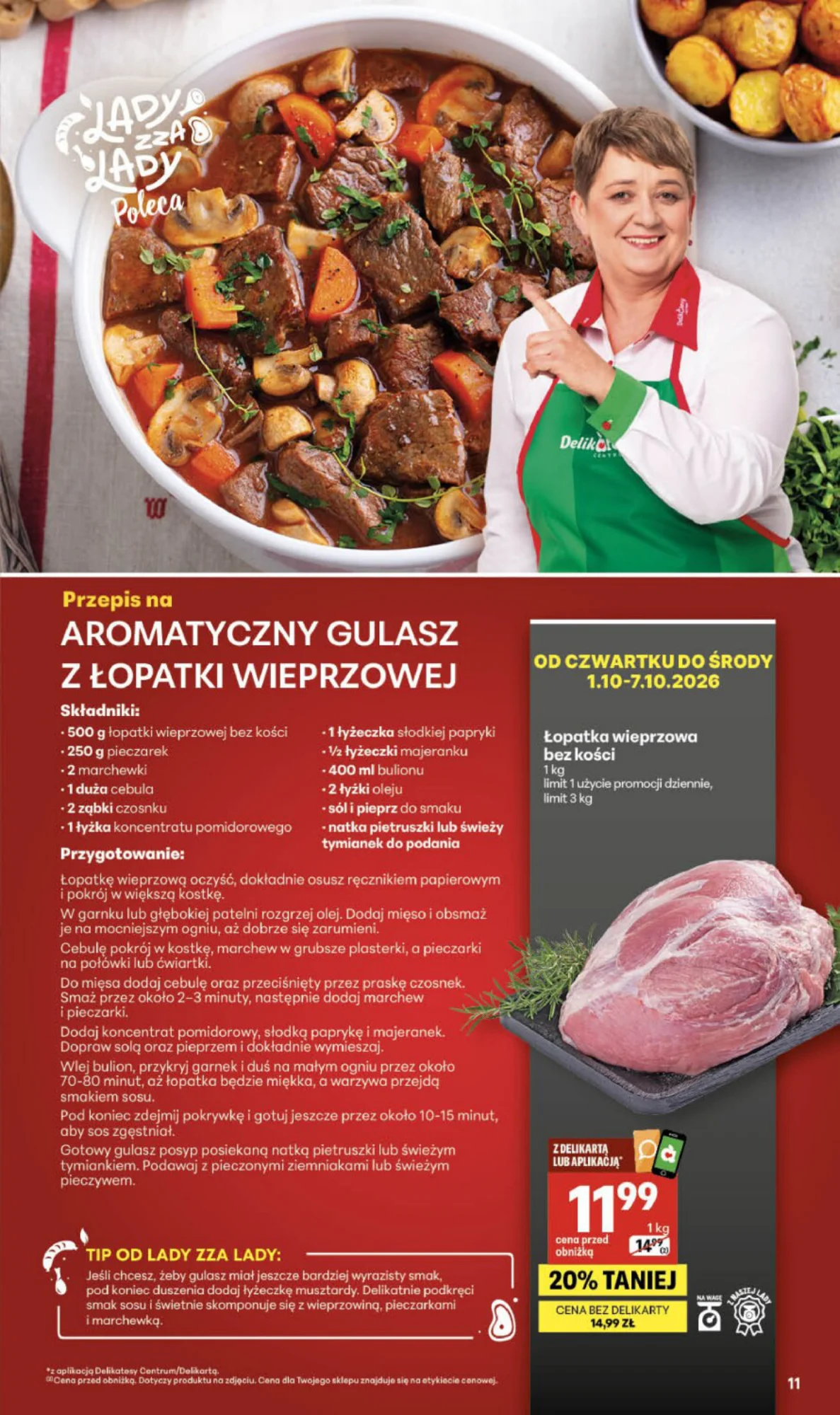 Gazetka promocyjna Delikatesy Centrum str. 11