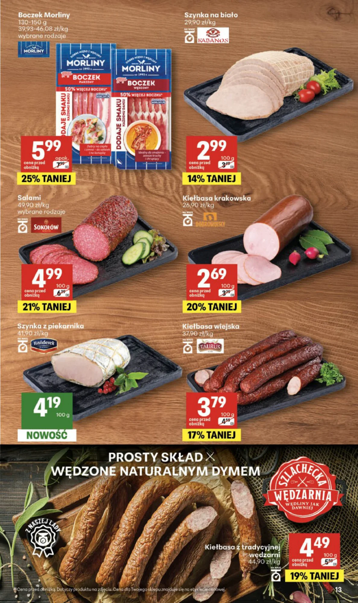 Gazetka promocyjna Delikatesy Centrum str. 13