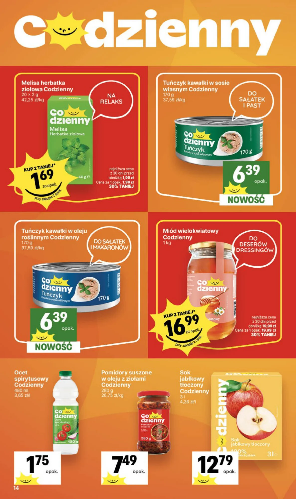 Gazetka promocyjna Delikatesy Centrum str. 14