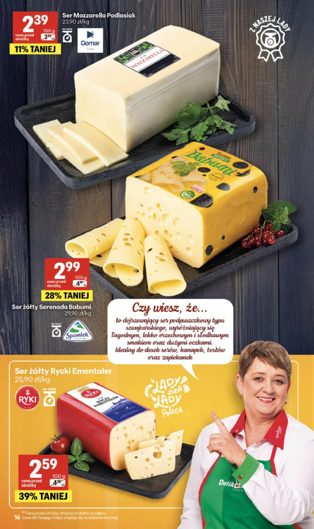 Gazetka promocyjna Delikatesy Centrum str. 16