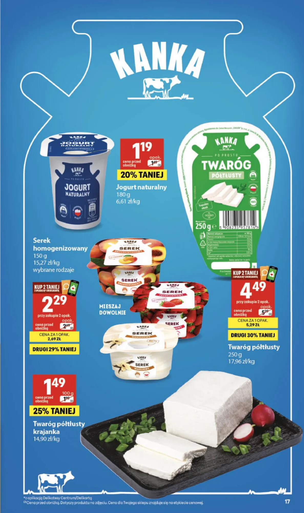 Gazetka promocyjna Delikatesy Centrum str. 17