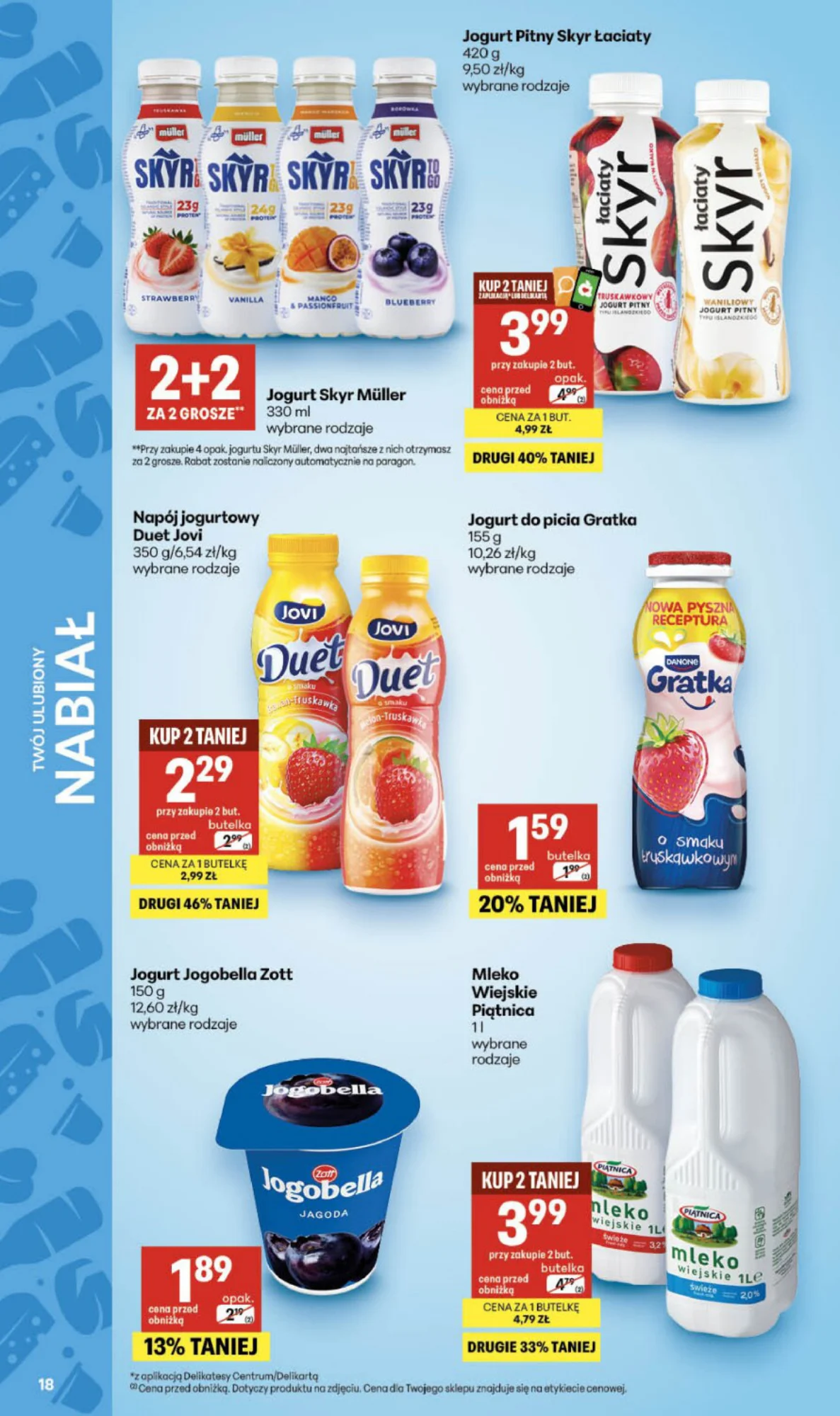 Gazetka promocyjna Delikatesy Centrum str. 18