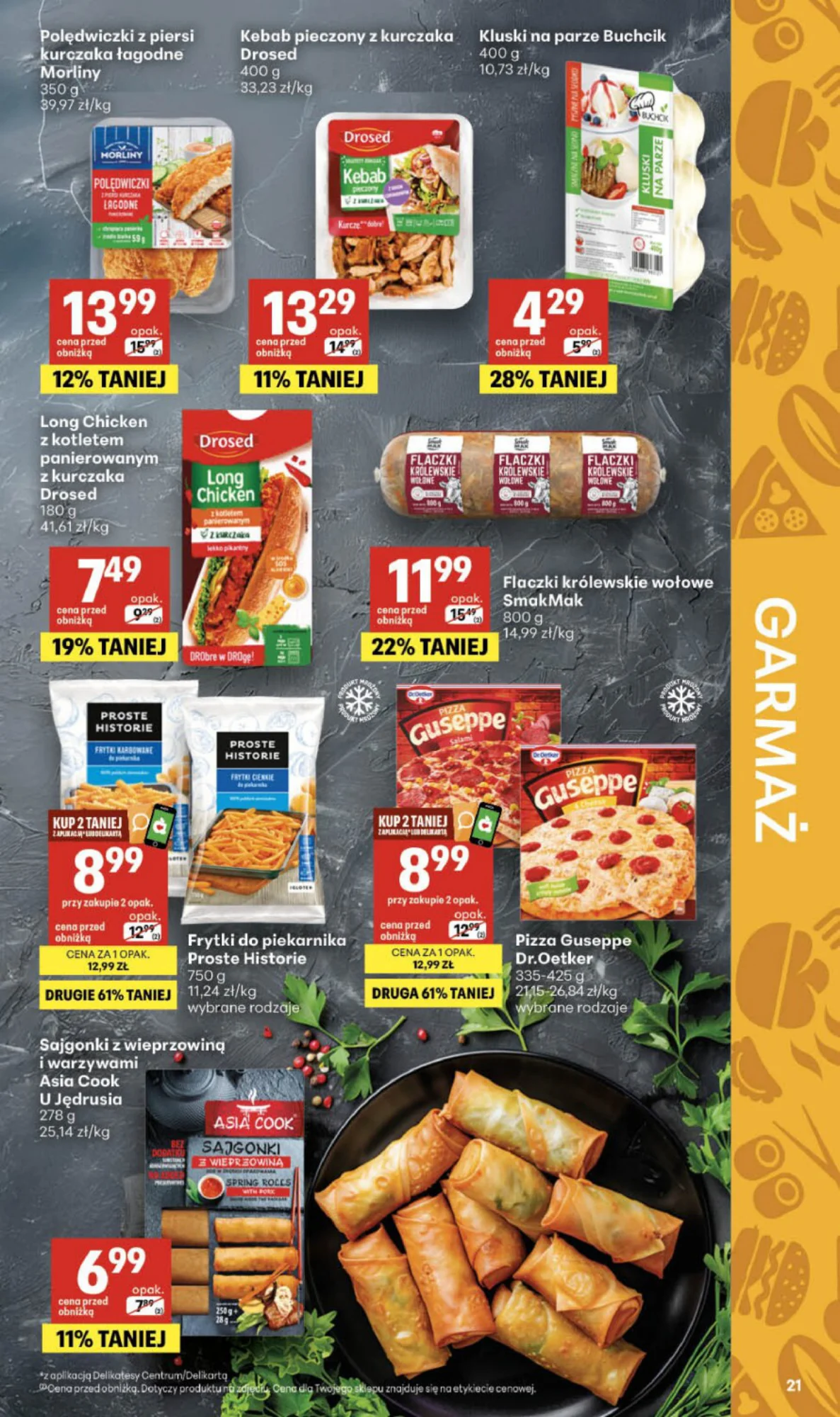 Gazetka promocyjna Delikatesy Centrum str. 21