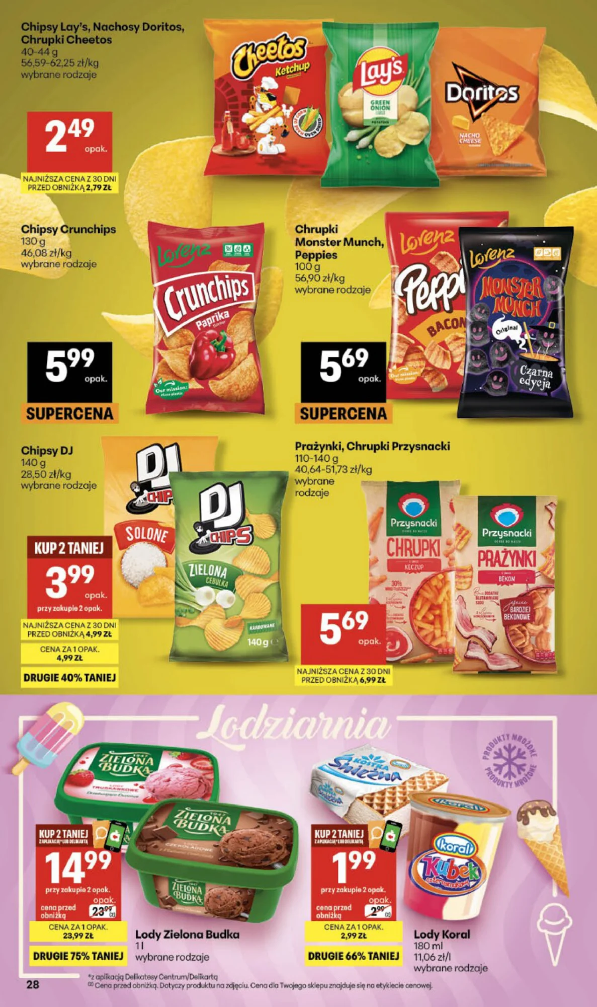 Gazetka promocyjna Delikatesy Centrum str. 28