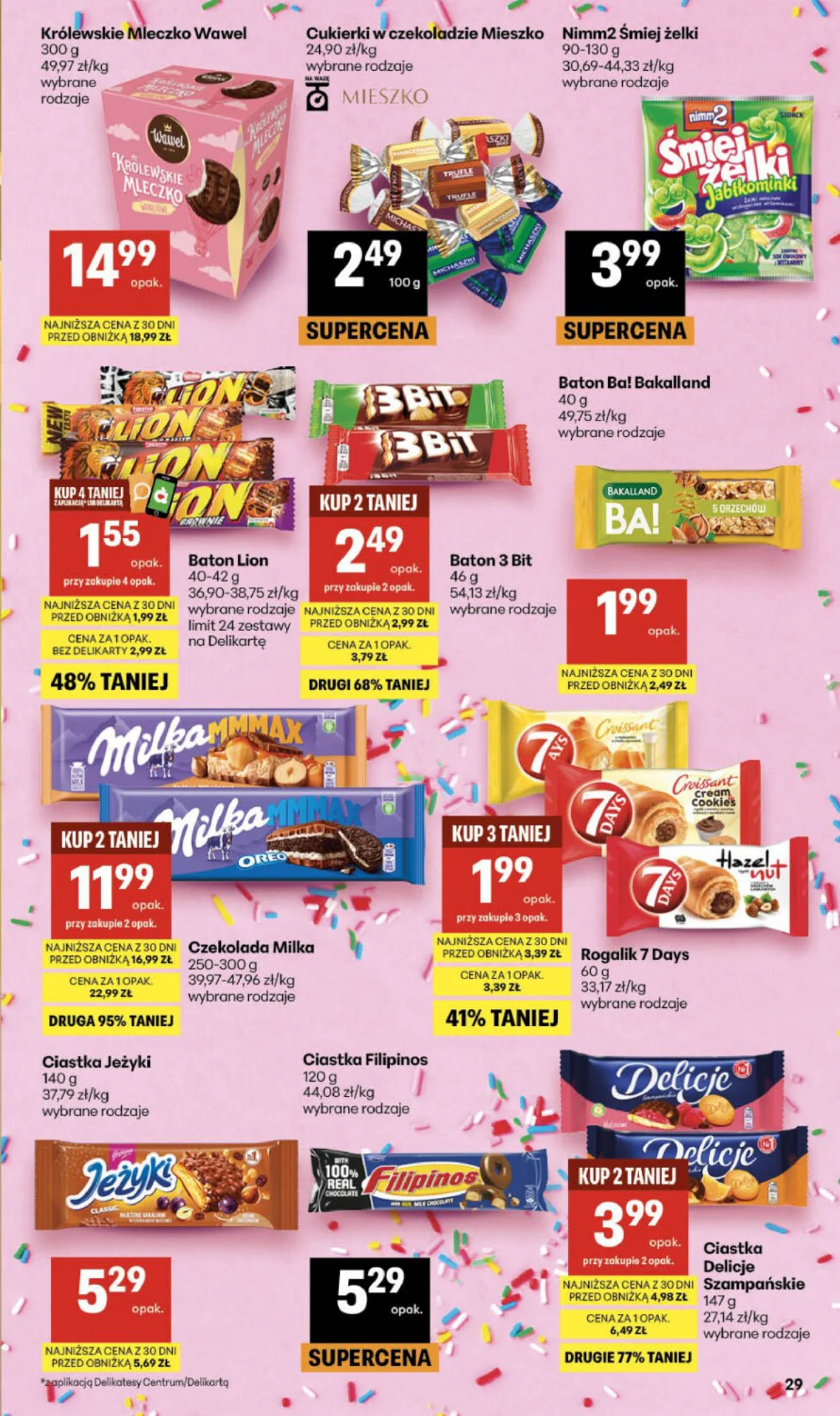 Gazetka promocyjna Delikatesy Centrum str. 29