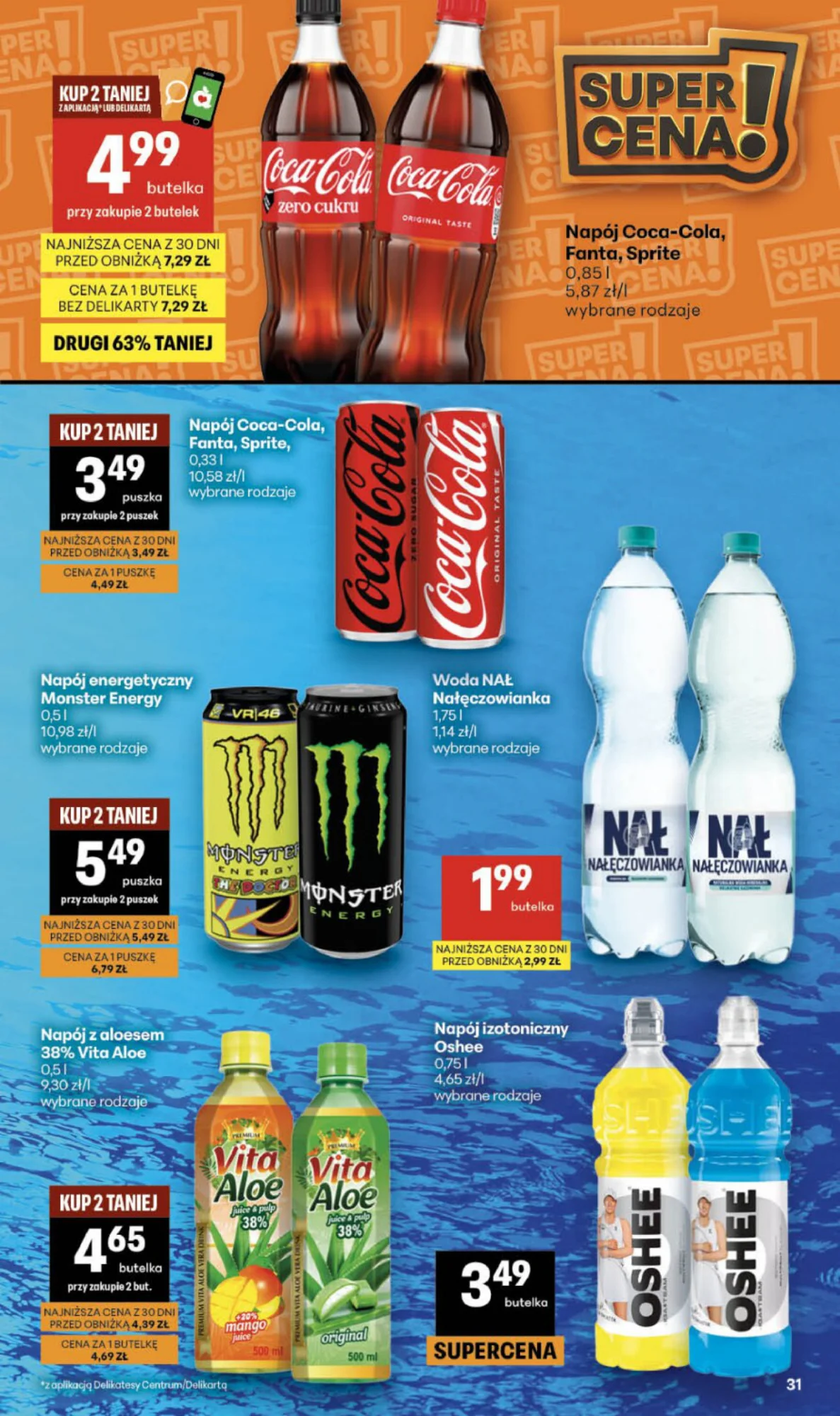 Gazetka promocyjna Delikatesy Centrum str. 31