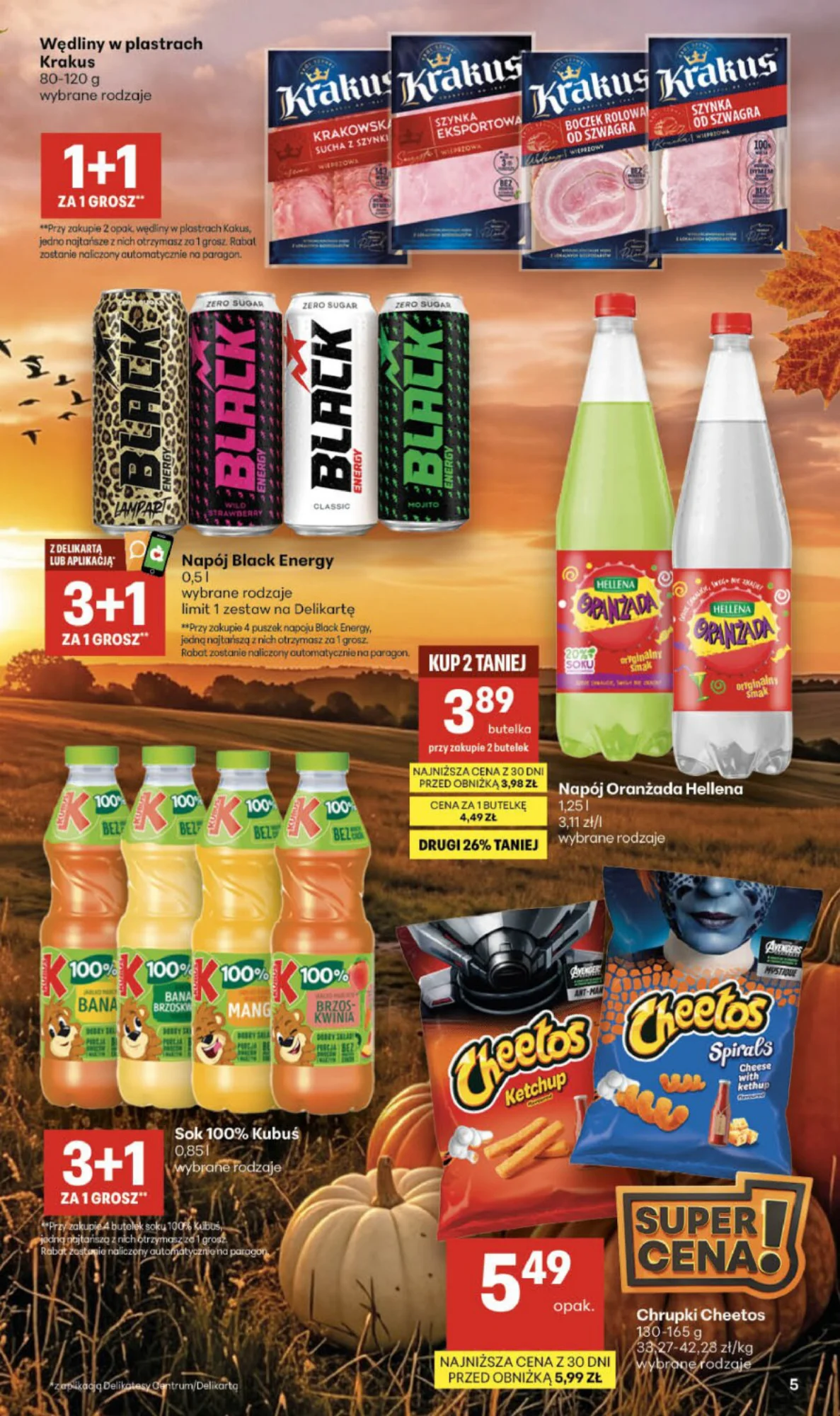 Gazetka promocyjna Delikatesy Centrum str. 5