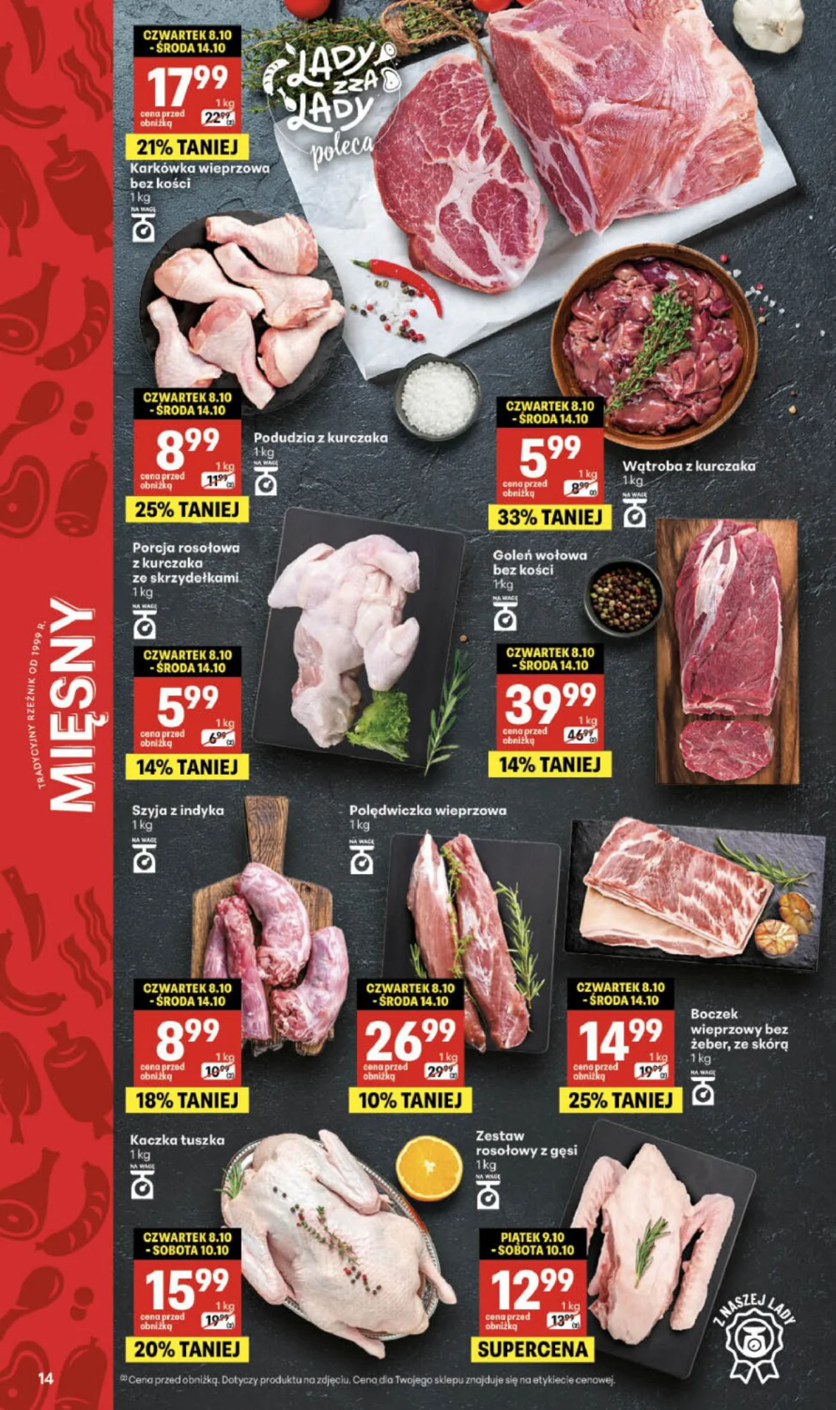 Gazetka promocyjna Delikatesy Centrum str. 14
