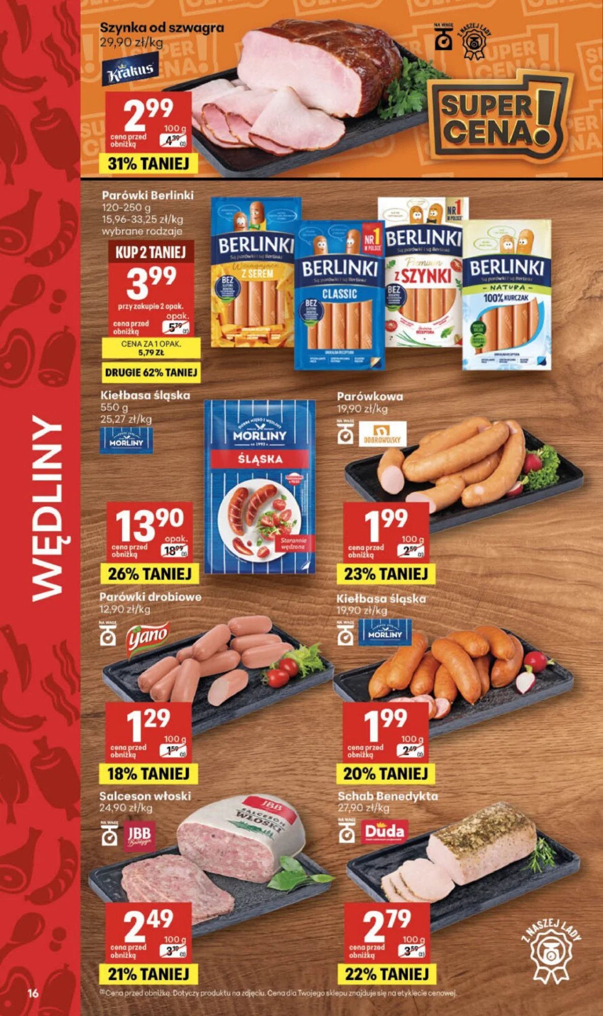 Gazetka promocyjna Delikatesy Centrum str. 16