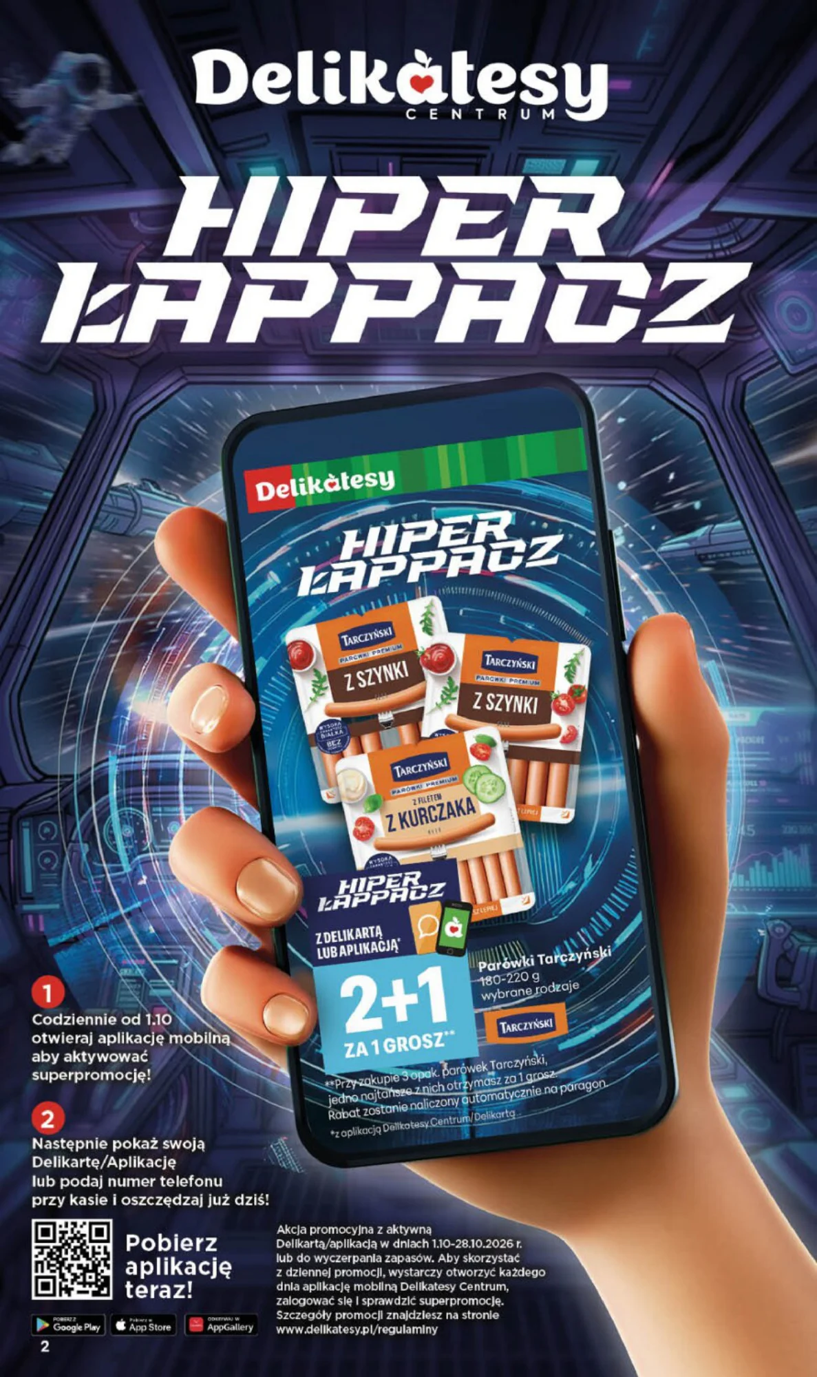Gazetka promocyjna Delikatesy Centrum str. 2