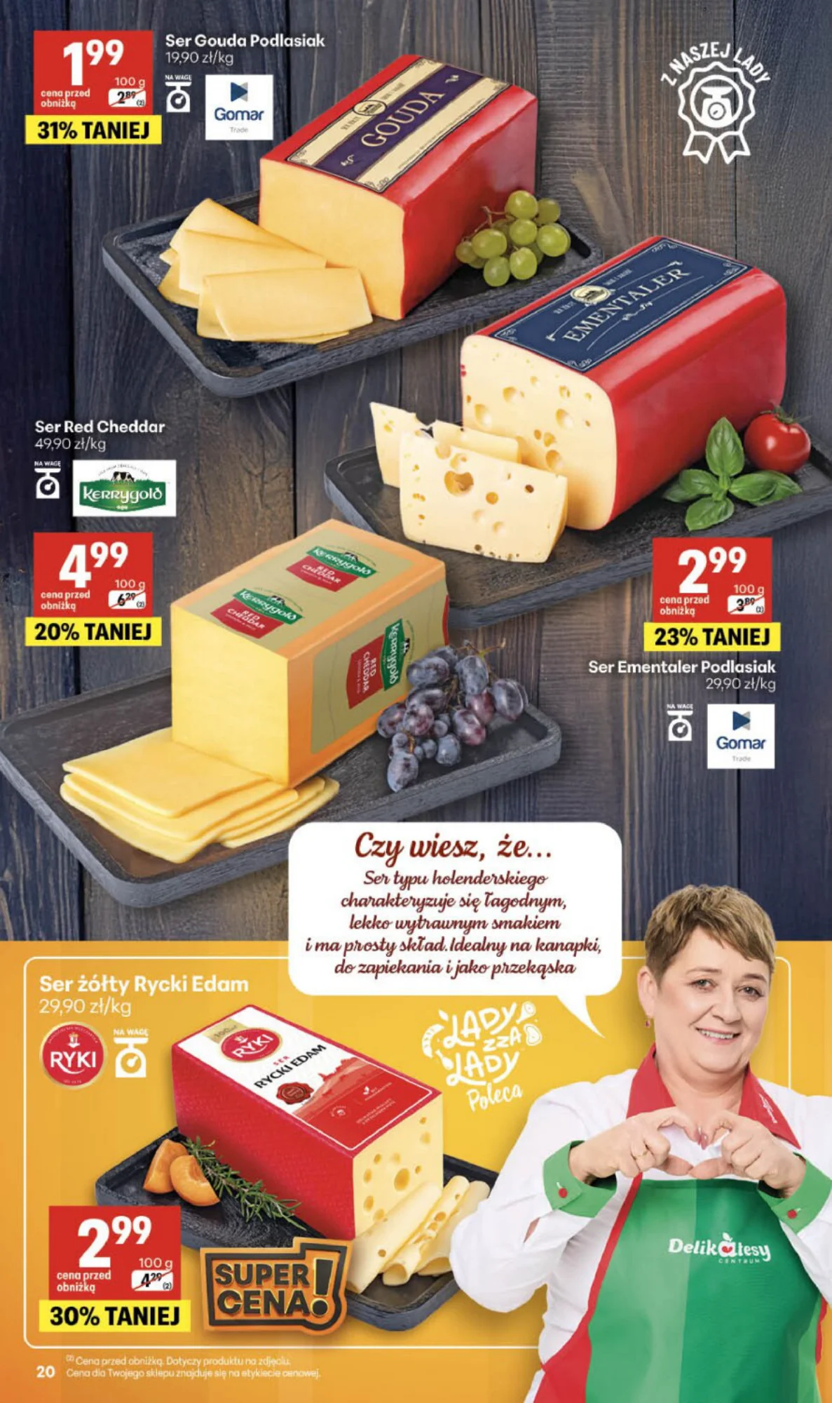 Gazetka promocyjna Delikatesy Centrum str. 20