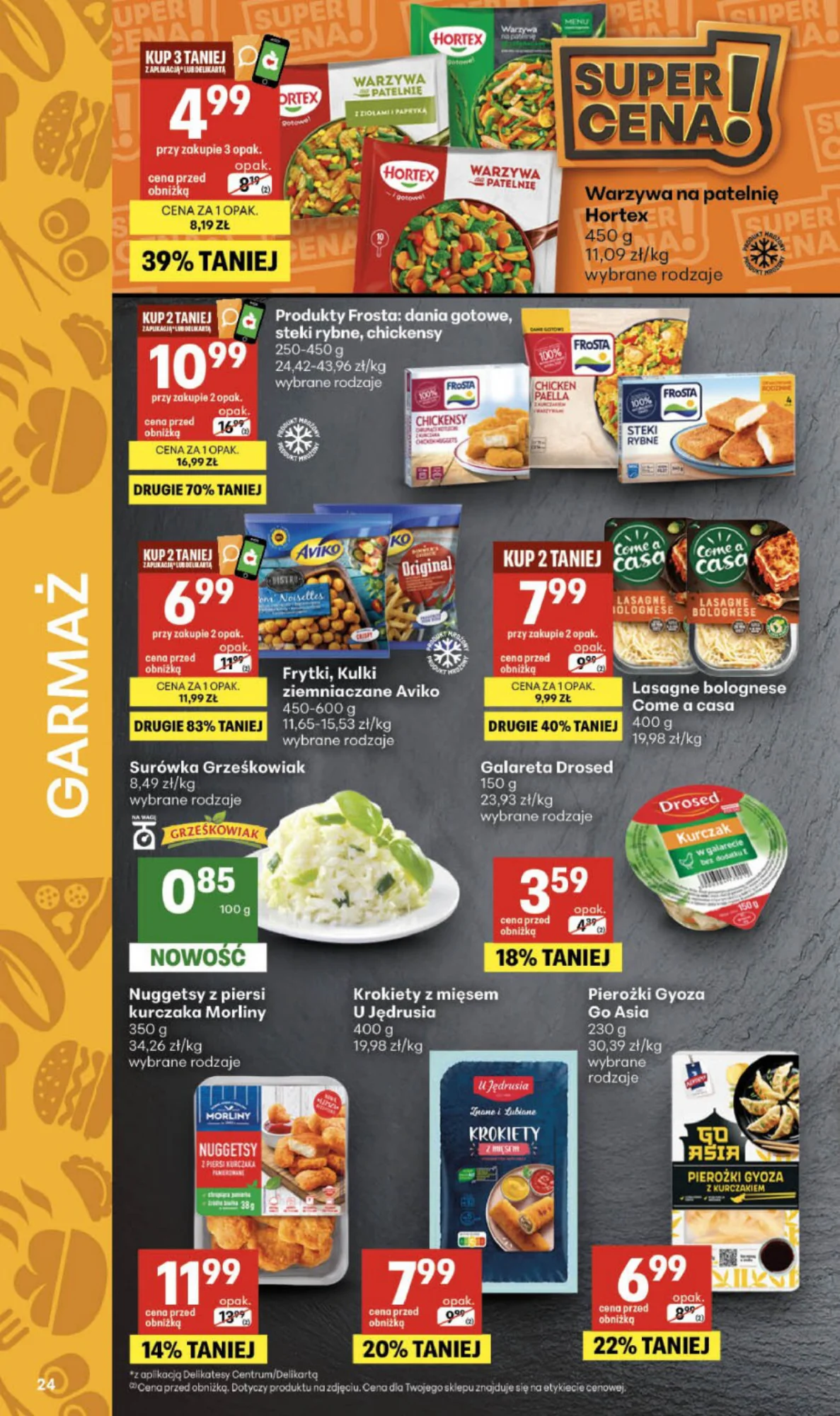 Gazetka promocyjna Delikatesy Centrum str. 24
