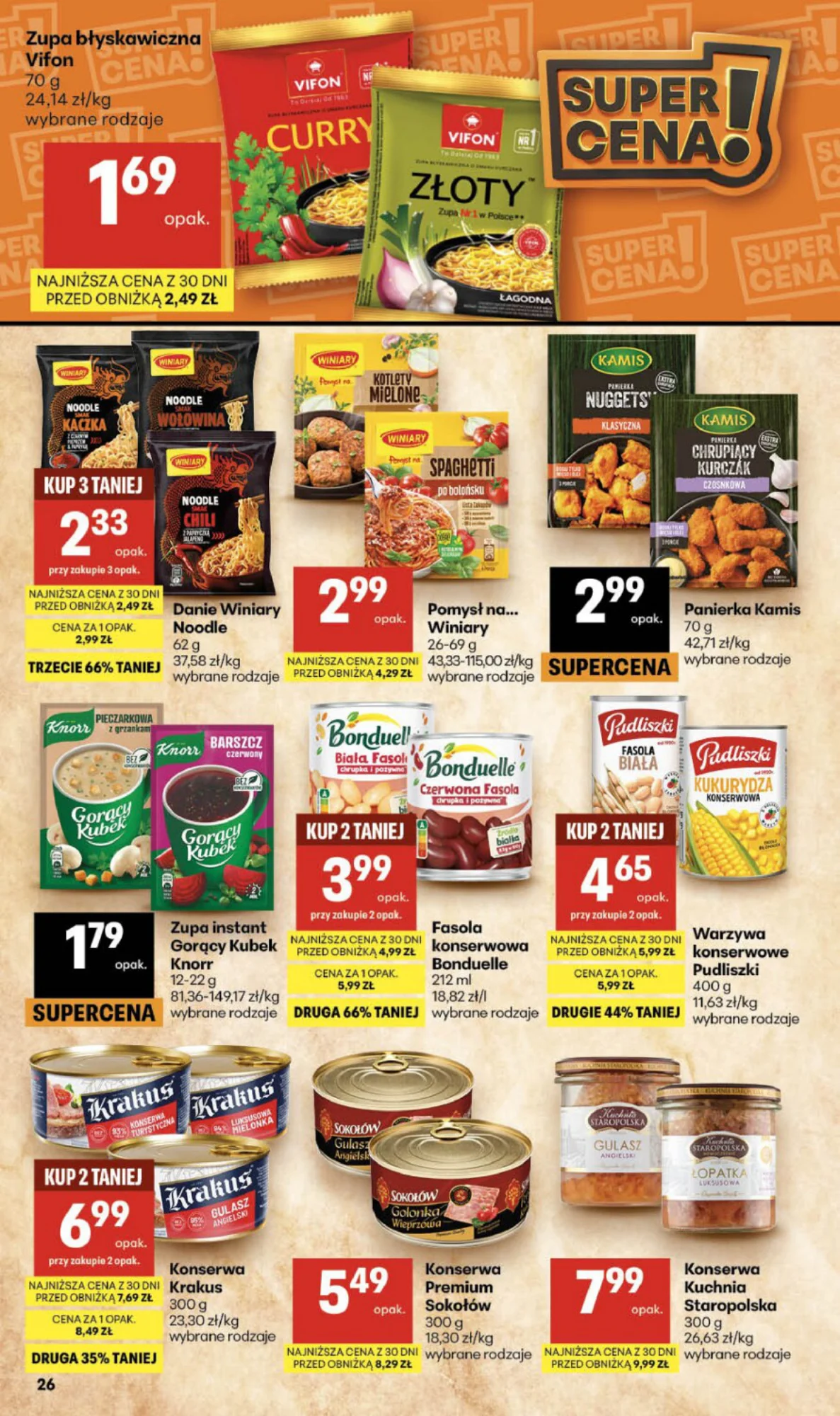 Gazetka promocyjna Delikatesy Centrum str. 26
