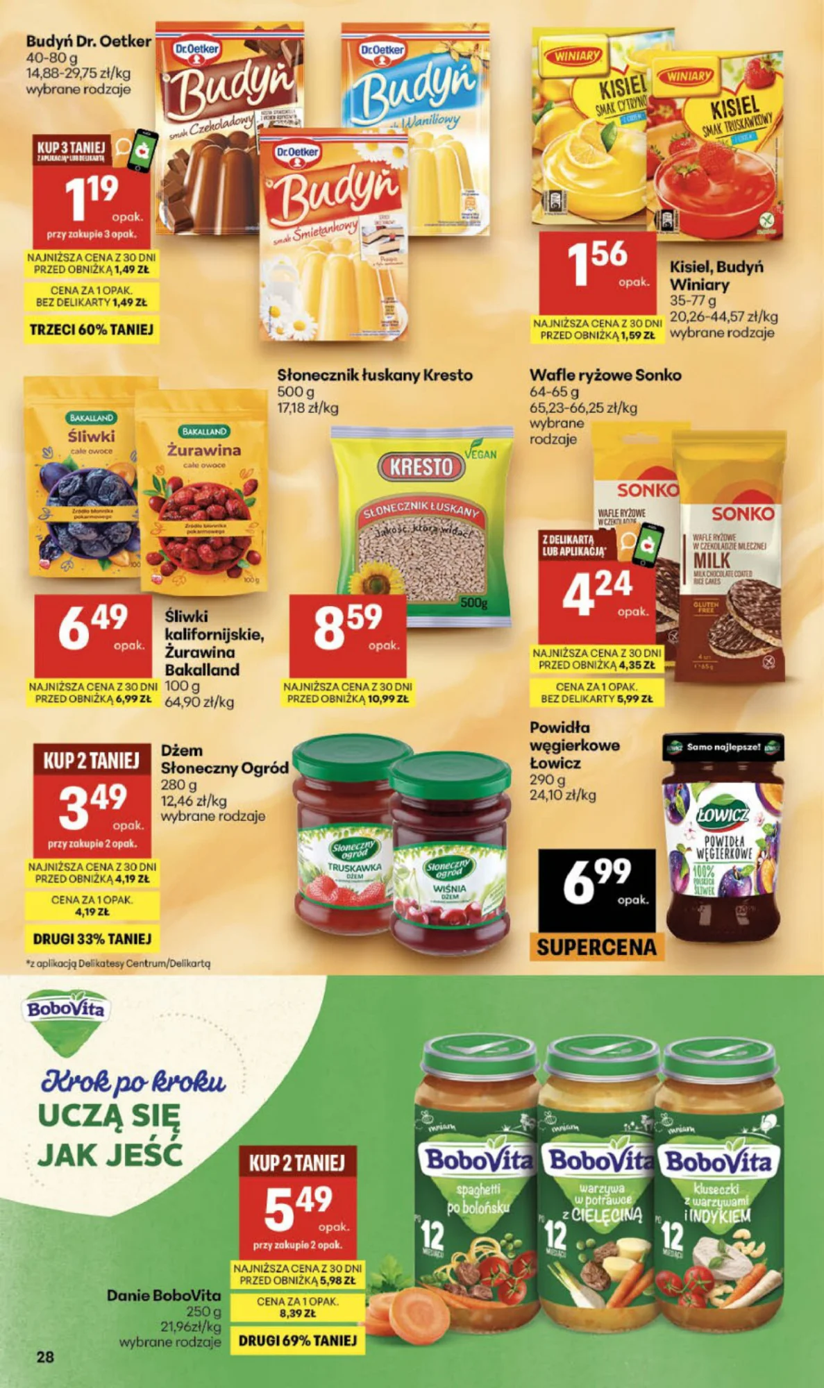Gazetka promocyjna Delikatesy Centrum str. 28