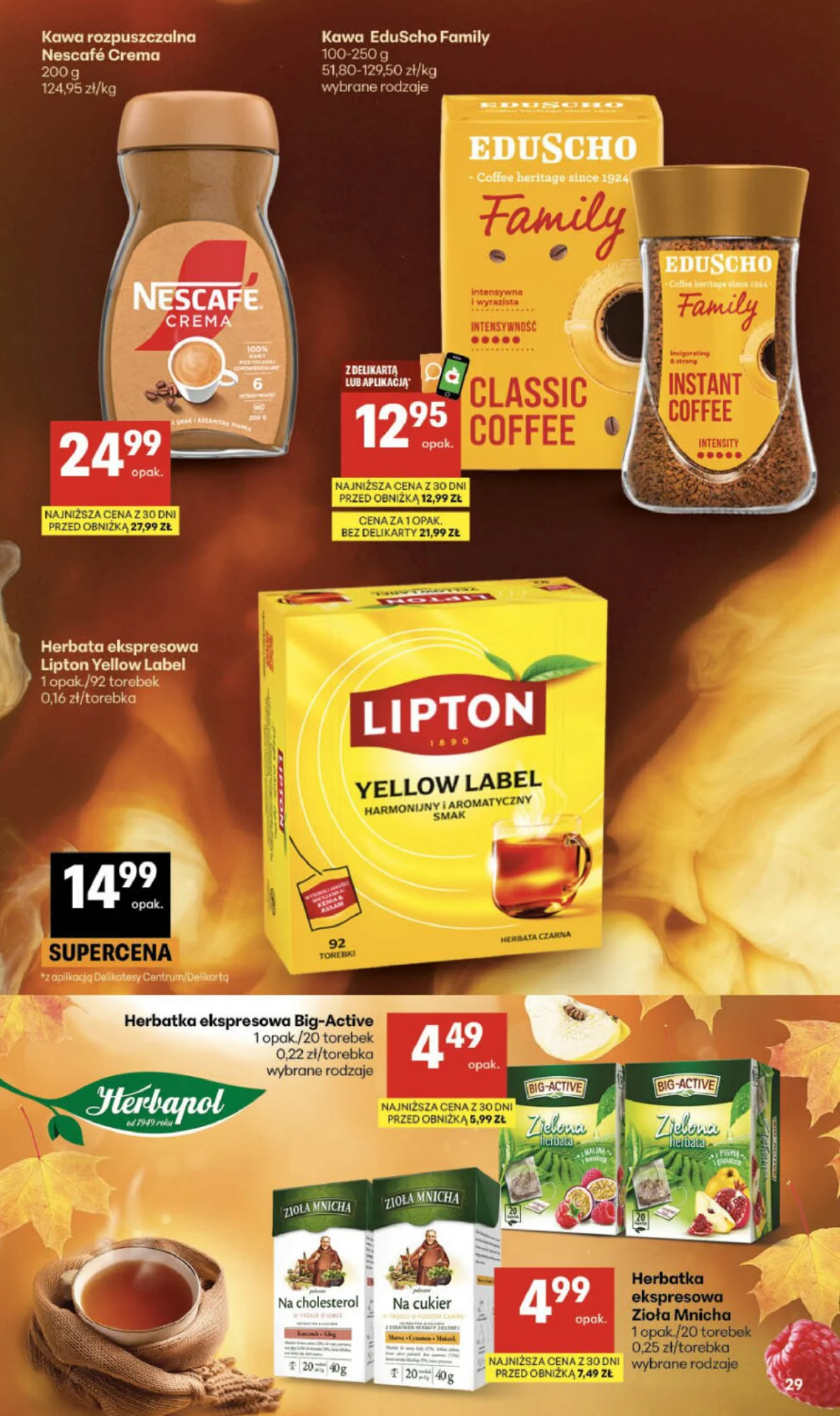 Gazetka promocyjna Delikatesy Centrum str. 29