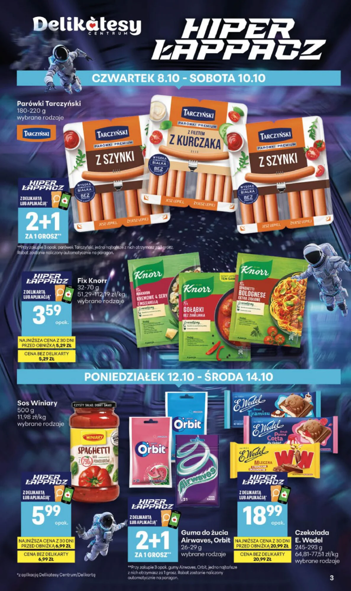 Gazetka promocyjna Delikatesy Centrum str. 3