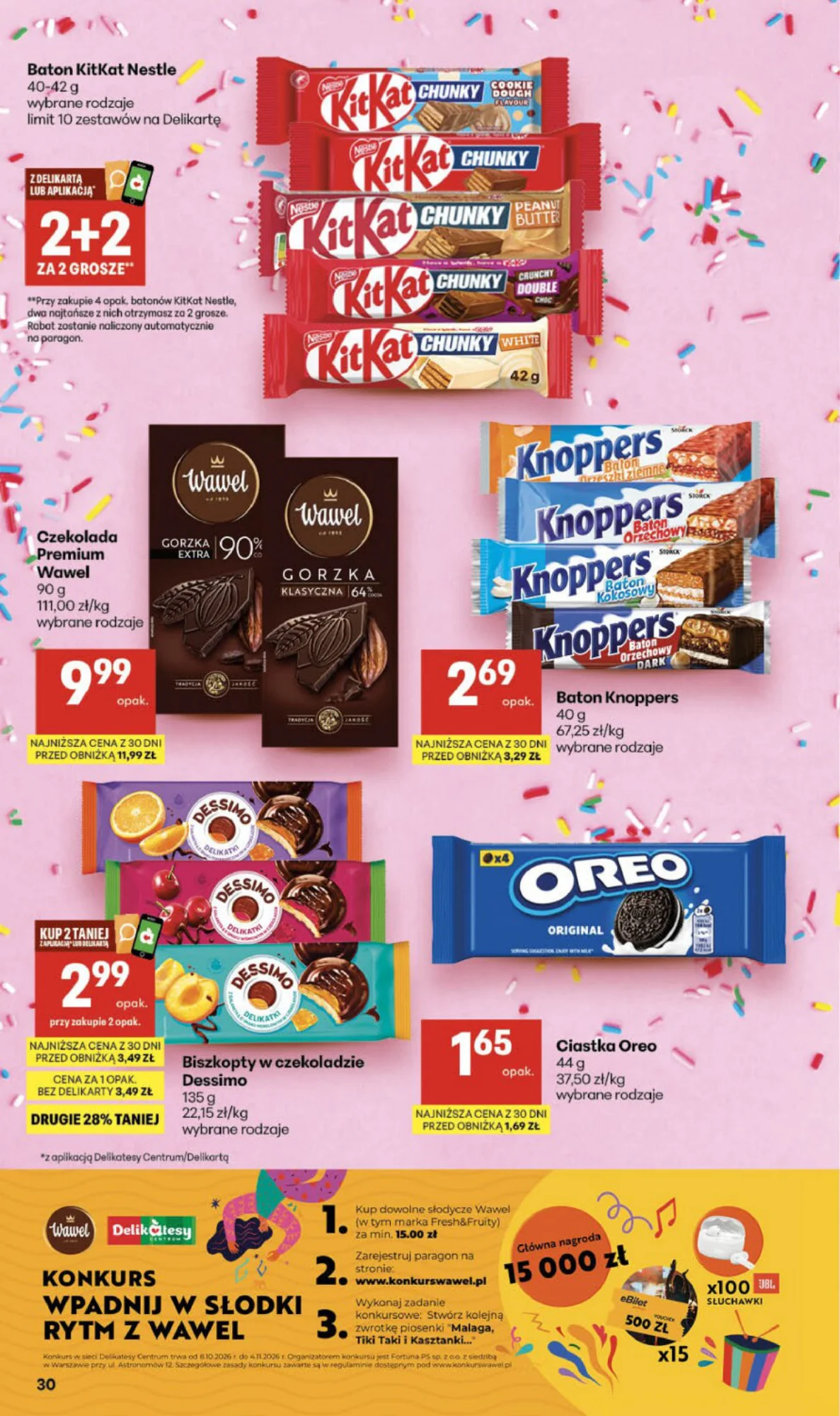 Gazetka promocyjna Delikatesy Centrum str. 30