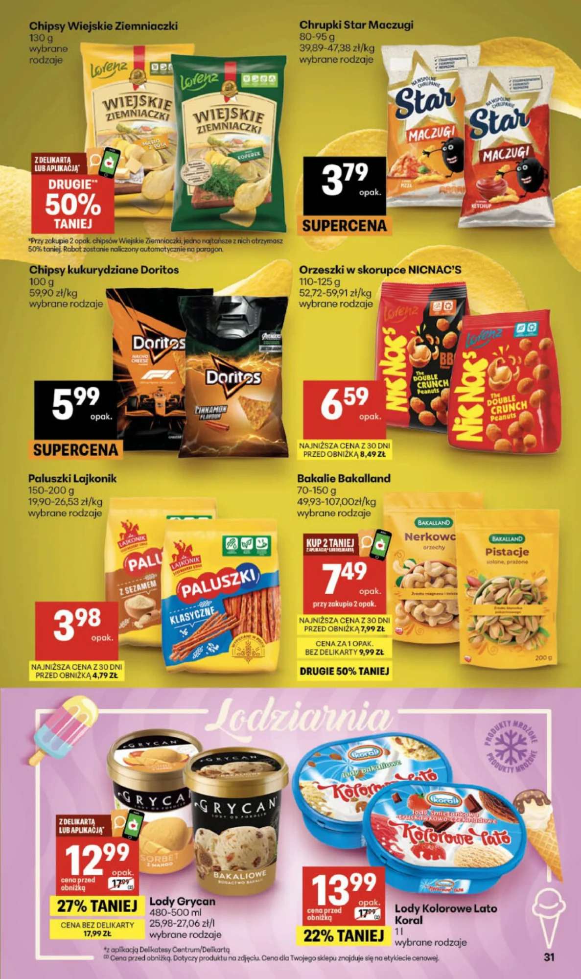 Gazetka promocyjna Delikatesy Centrum str. 31