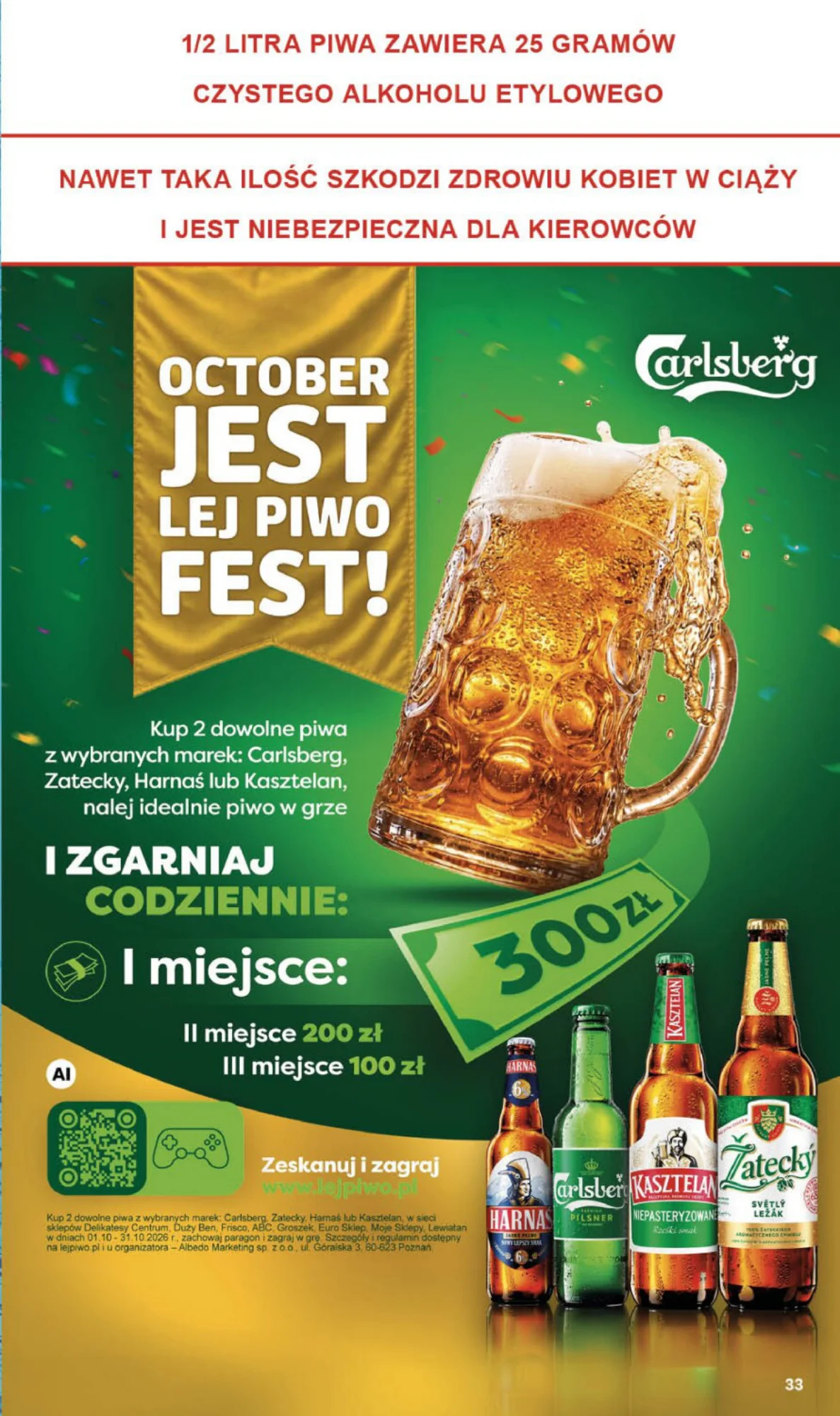 Gazetka promocyjna Delikatesy Centrum str. 33