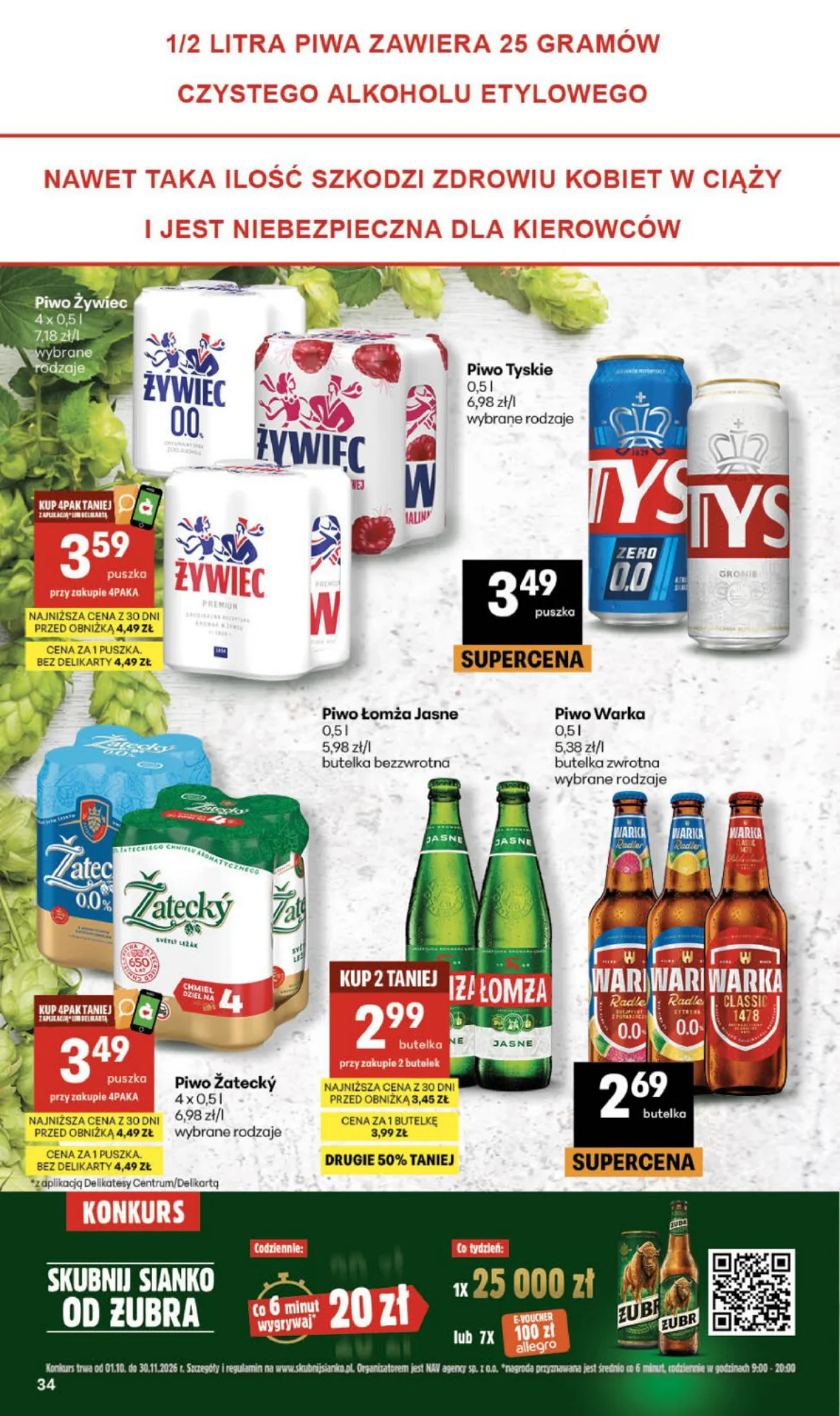 Gazetka promocyjna Delikatesy Centrum str. 34
