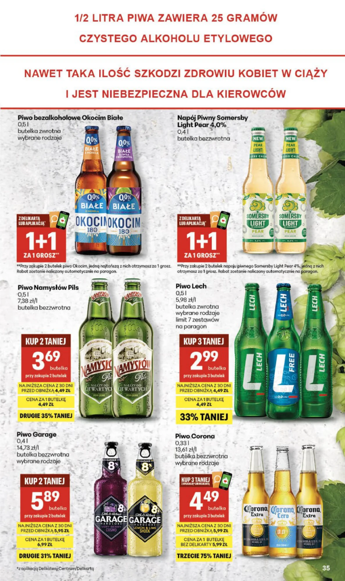 Gazetka promocyjna Delikatesy Centrum str. 35