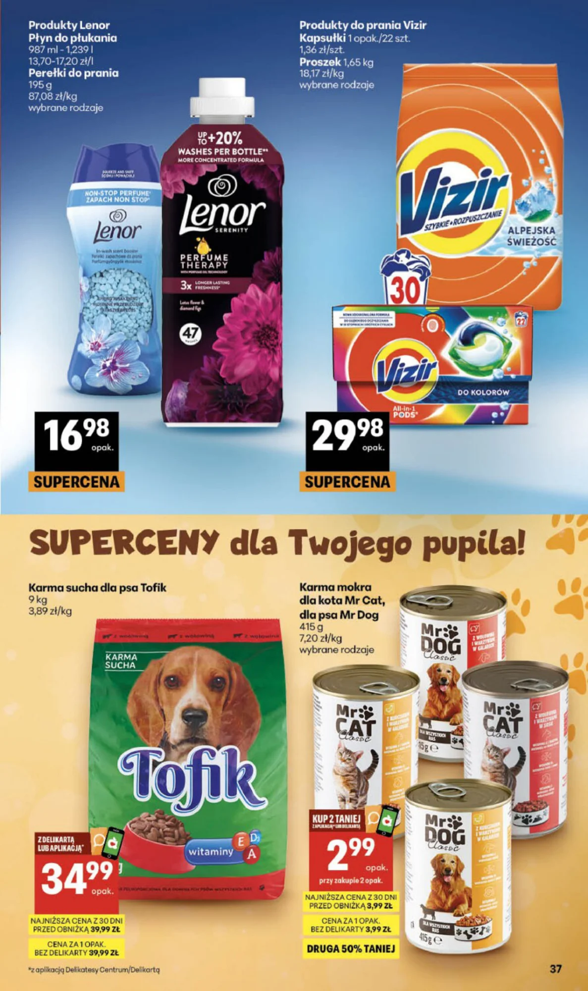 Gazetka promocyjna Delikatesy Centrum str. 37