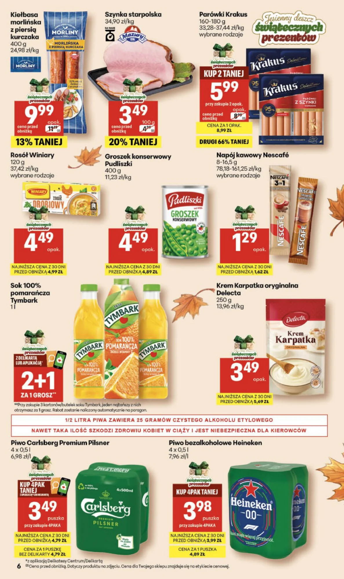 Gazetka promocyjna Delikatesy Centrum str. 6