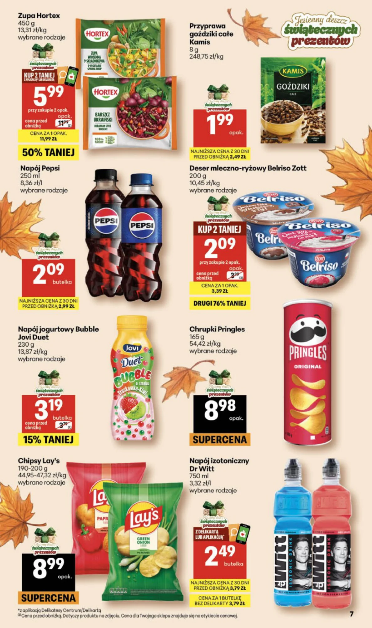 Gazetka promocyjna Delikatesy Centrum str. 7