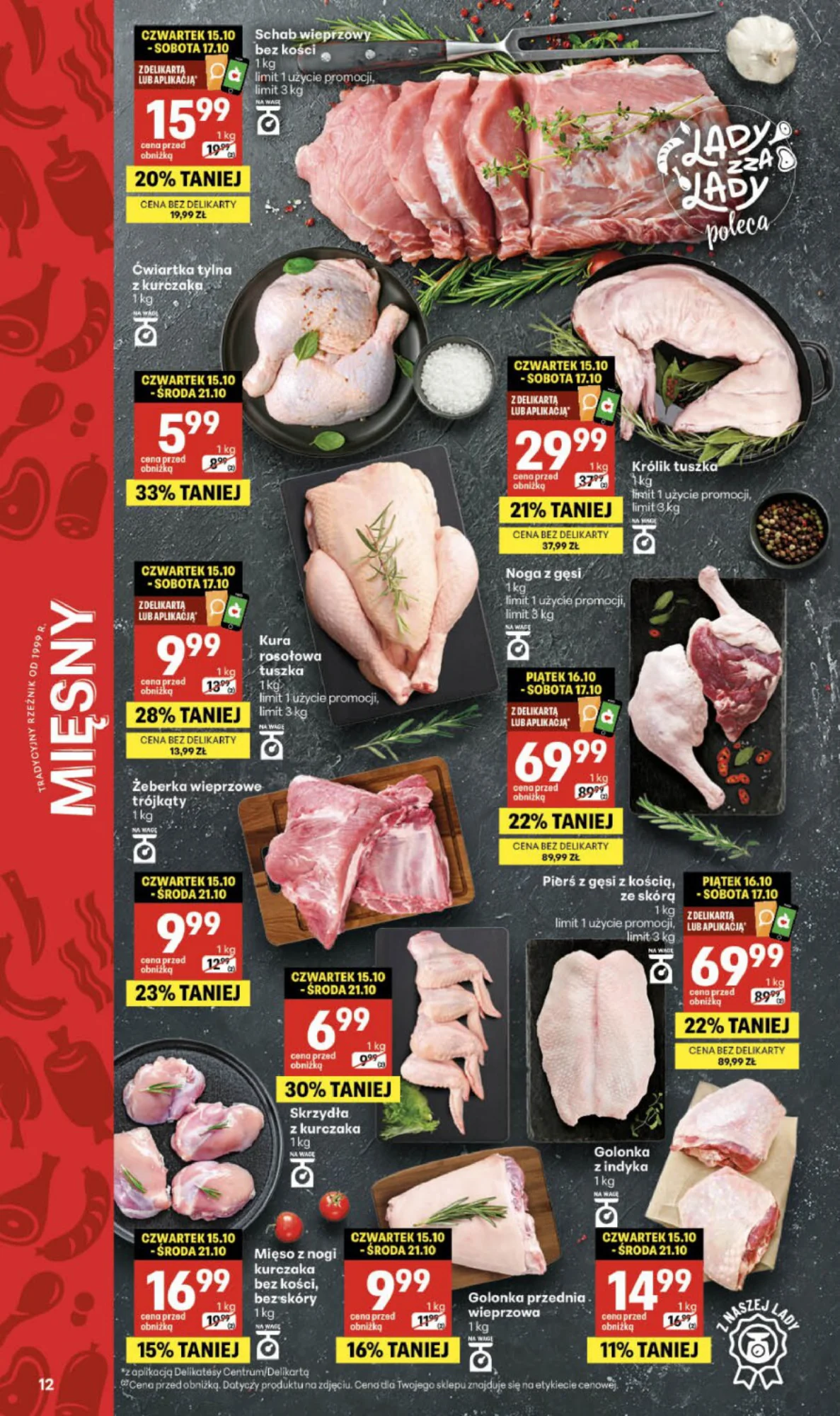 Gazetka promocyjna Delikatesy Centrum str. 12