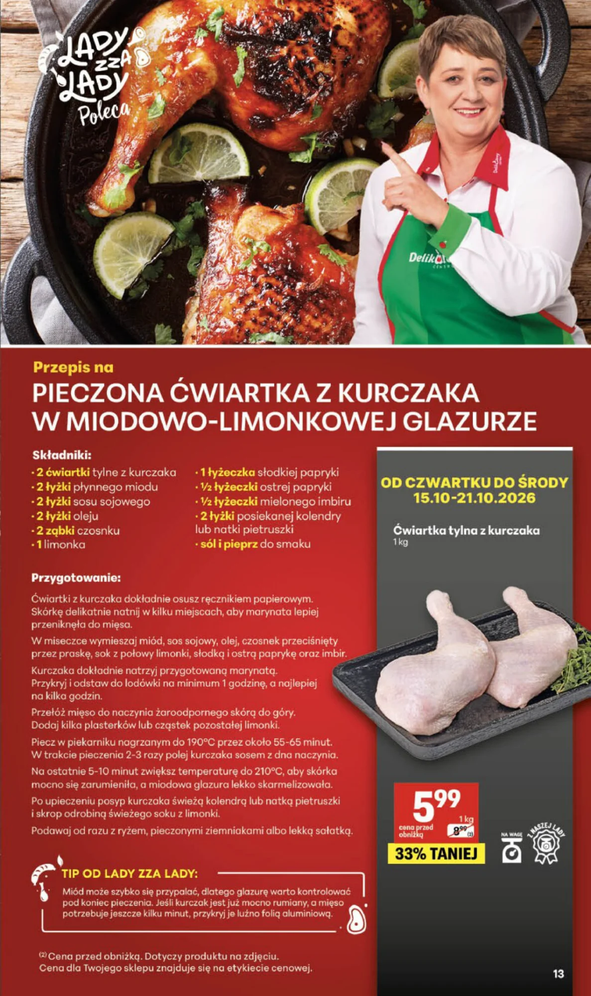 Gazetka promocyjna Delikatesy Centrum str. 13