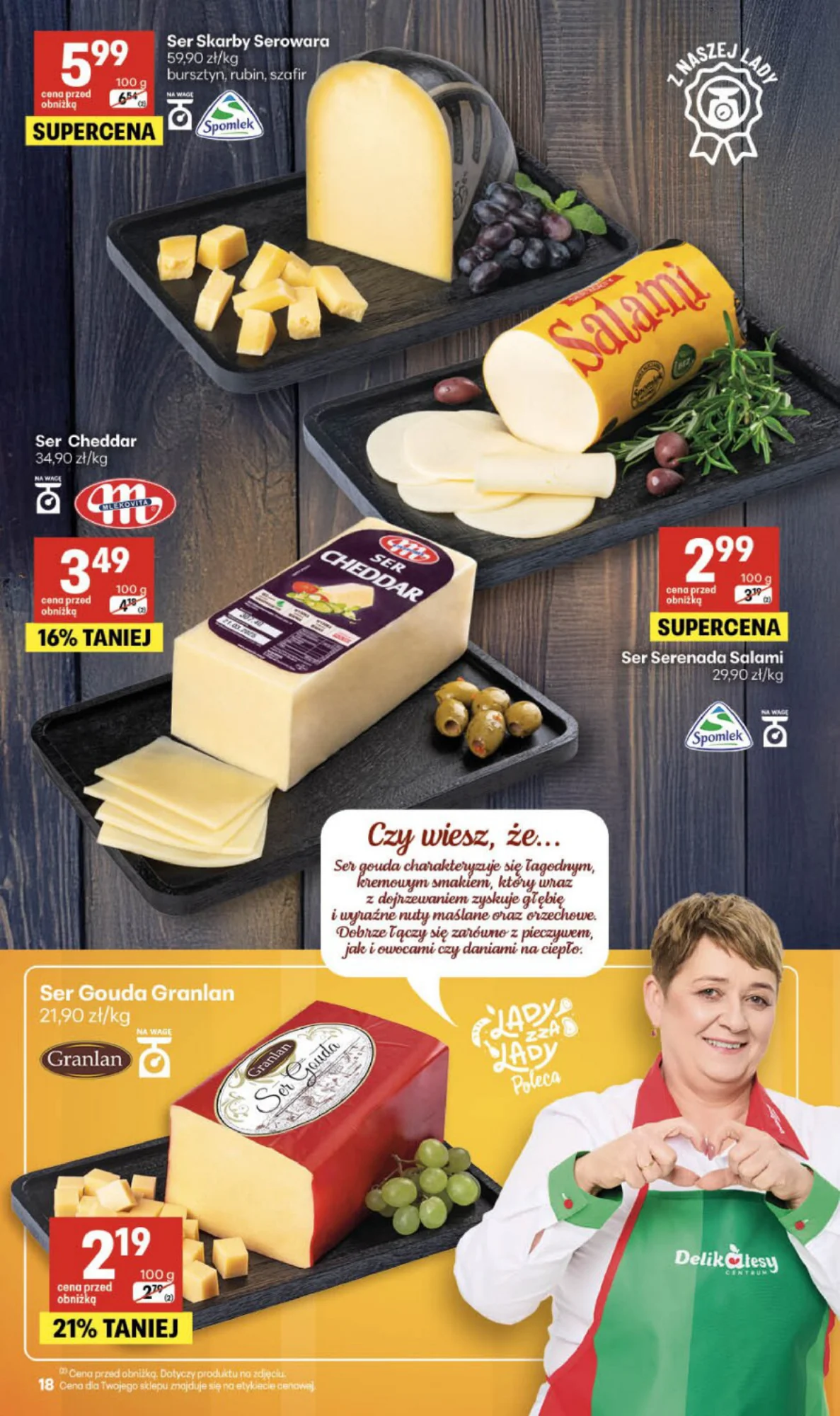 Gazetka promocyjna Delikatesy Centrum str. 18