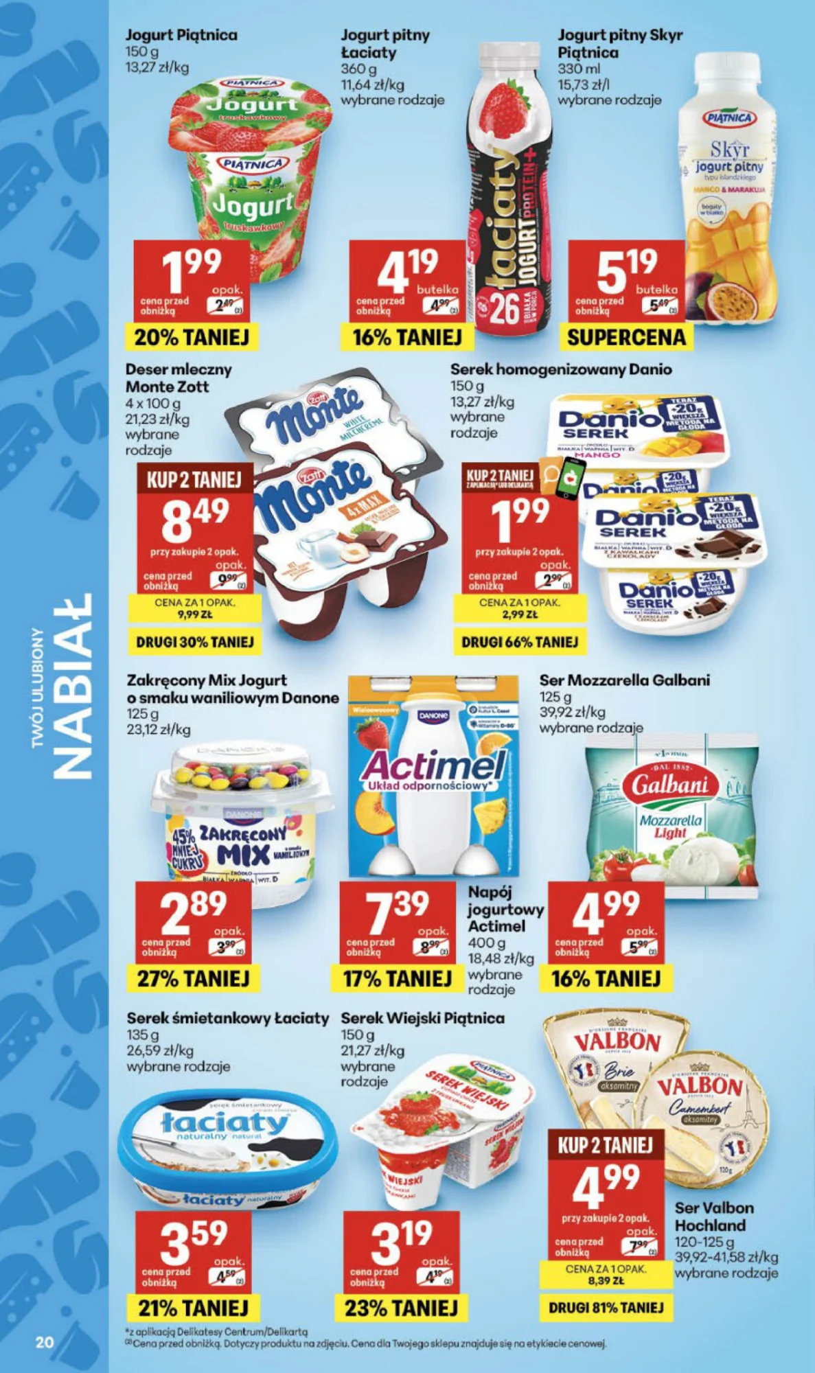 Gazetka promocyjna Delikatesy Centrum str. 20