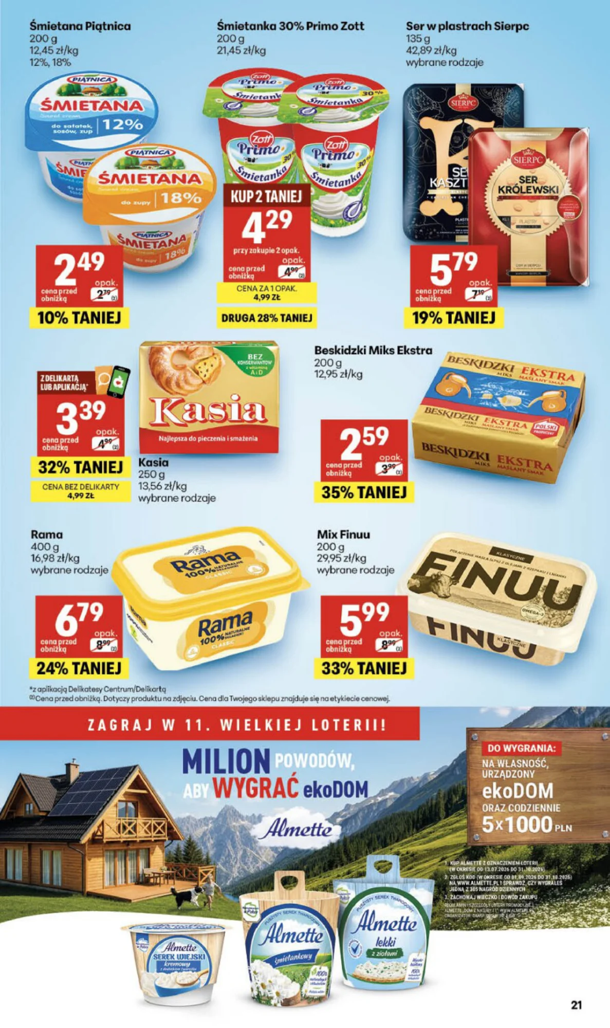 Gazetka promocyjna Delikatesy Centrum str. 21