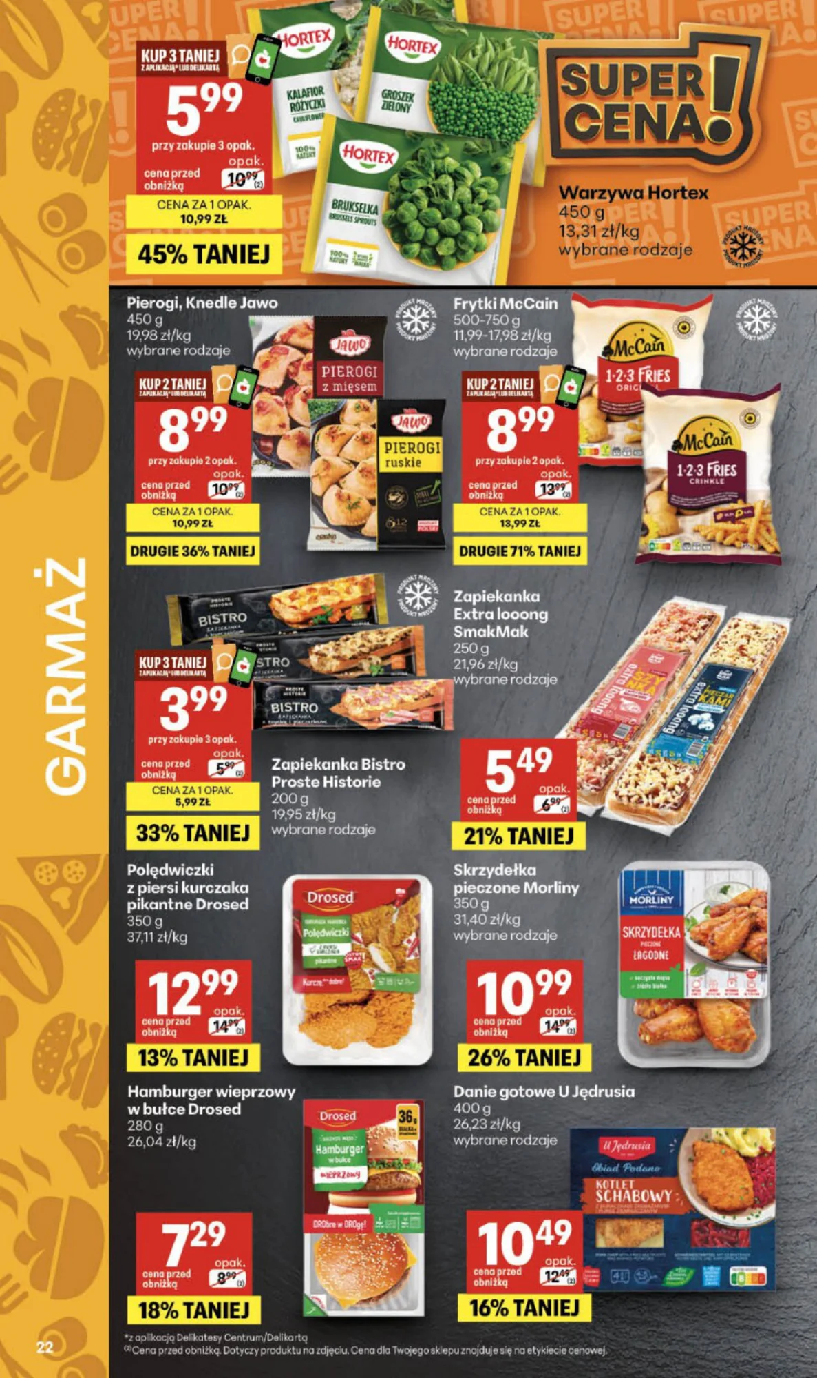 Gazetka promocyjna Delikatesy Centrum str. 22