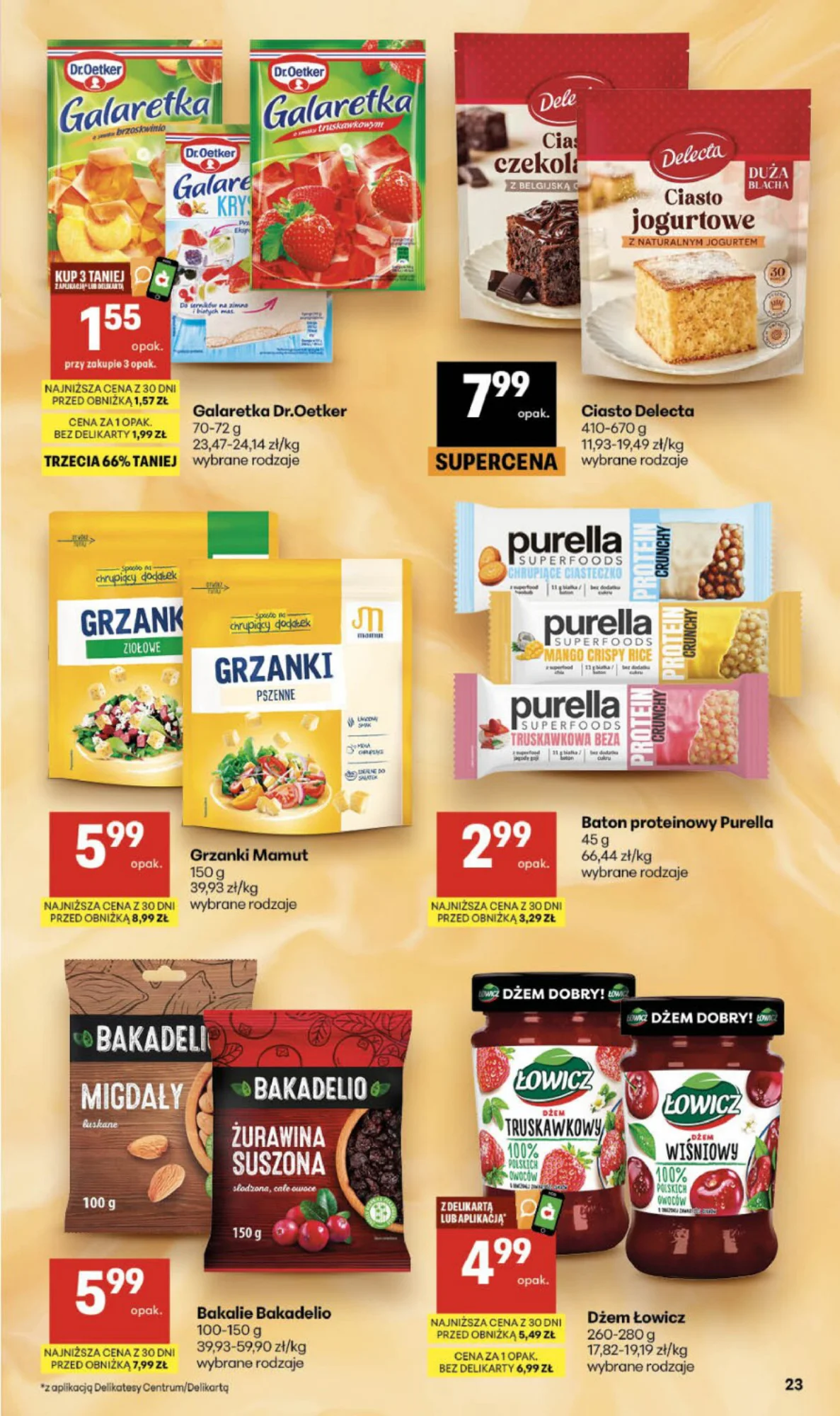 Gazetka promocyjna Delikatesy Centrum str. 23